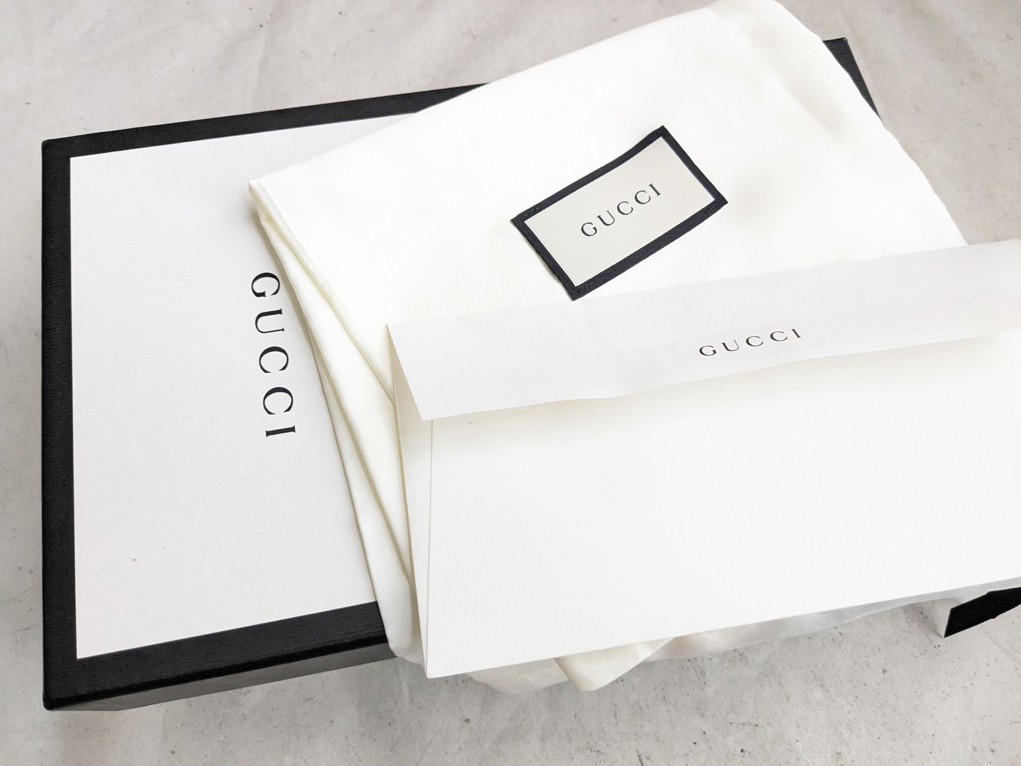 Gucci Gucci Ace Sneakers 7 White Leather Low 386750 Size US 7 / EU 40 - 19 Thumbnail
