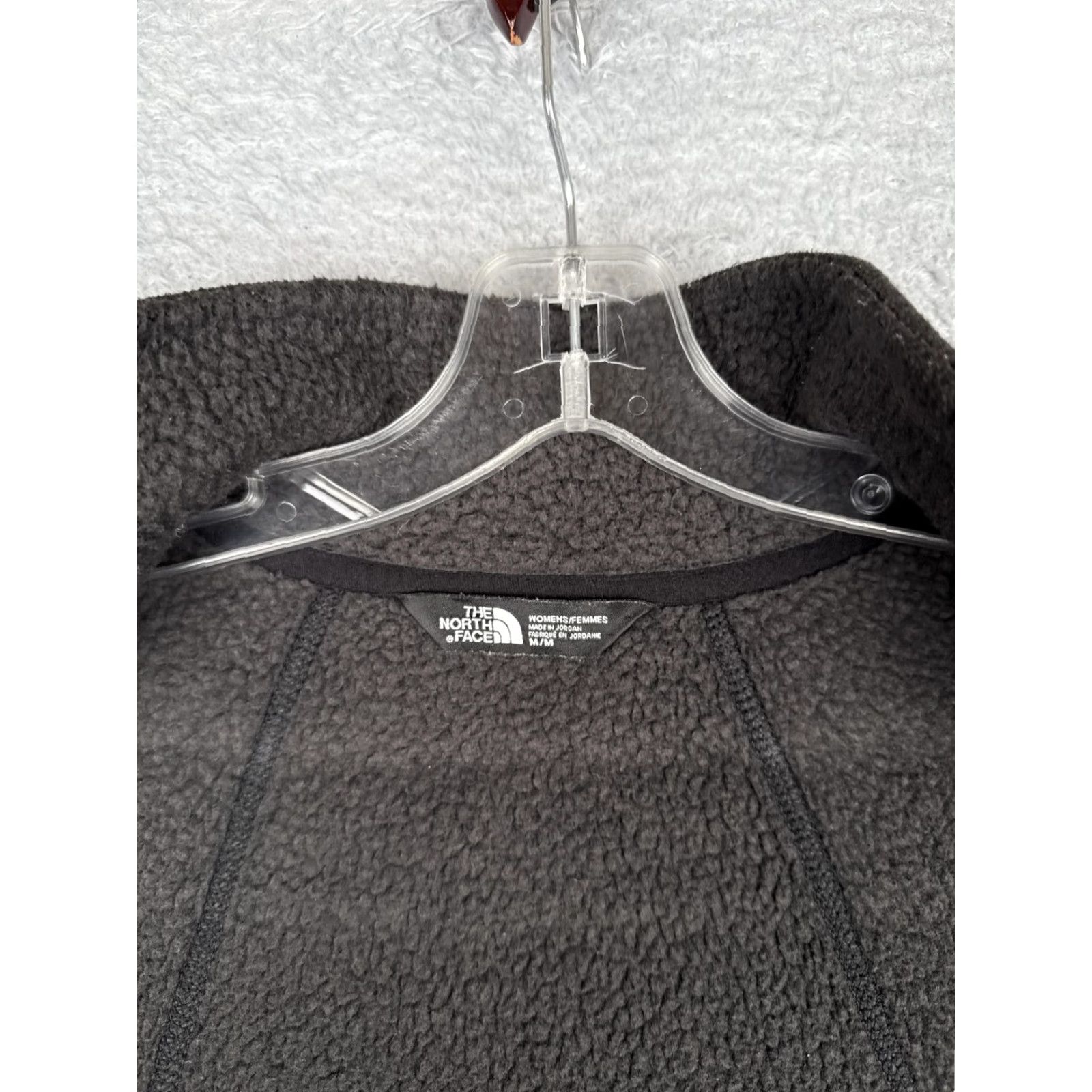 The North Face The North Face Jacket Womens M Gray Sweater Fleece Full Zip Outdoor Hiking Jacket Size M / US 6-8 / IT 42-44 - 3 Thumbnail