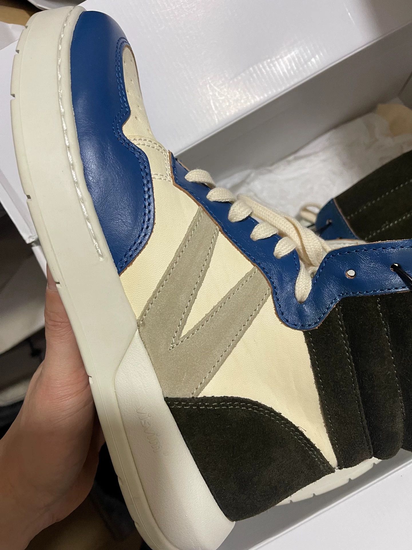Visvim visvim CHAMBERLAIN HI 21AW CalfHorse Black-Blue 9.5 Size US 9.5 / EU 42-43 - 2 Thumbnail