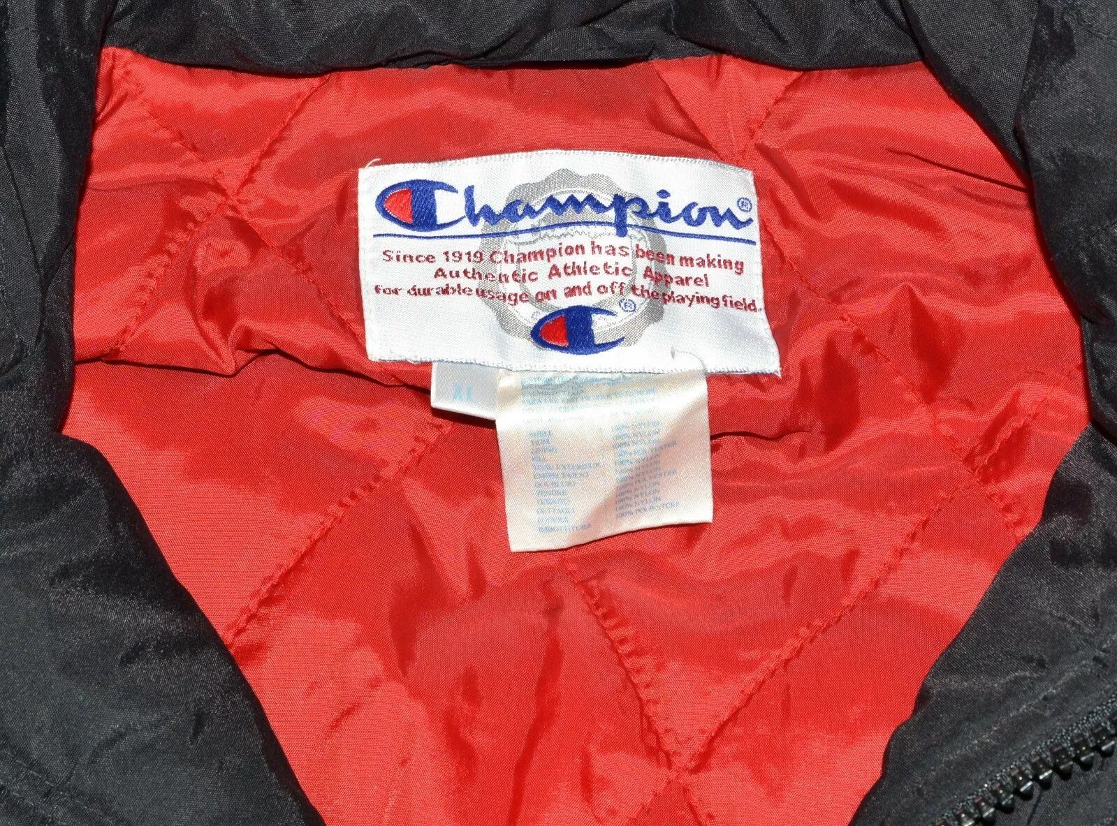 Champion NBA CHICAGO BULLS JACKET JERSEY CHAMPION SIZE XL ADULT Size US XL / EU 56 / 4 - 5 Thumbnail