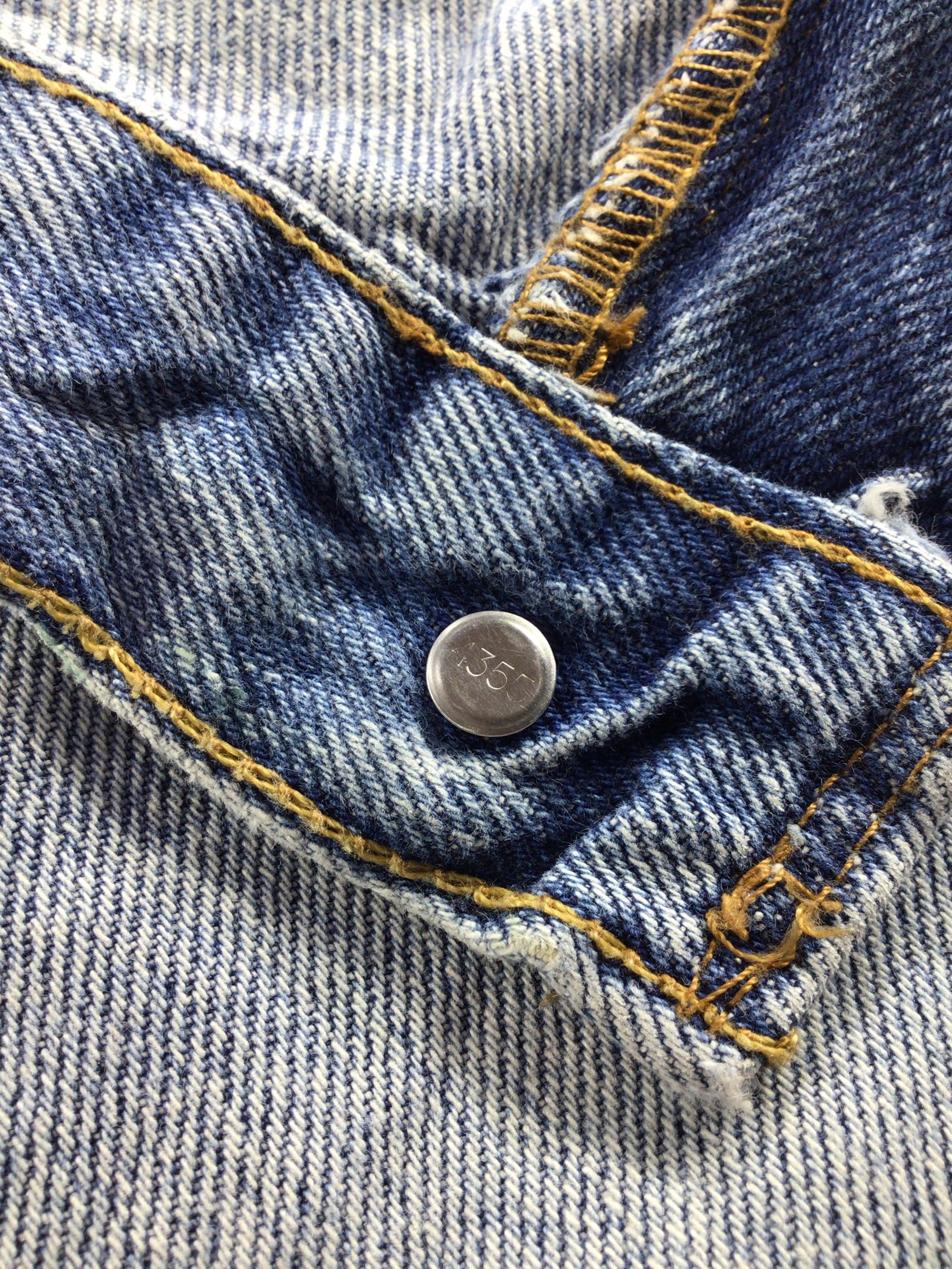 Levi's Vintage Levis 505 Jeans Stone Wash Denim KJ208 Size US 38 / EU 54 - 9 Thumbnail