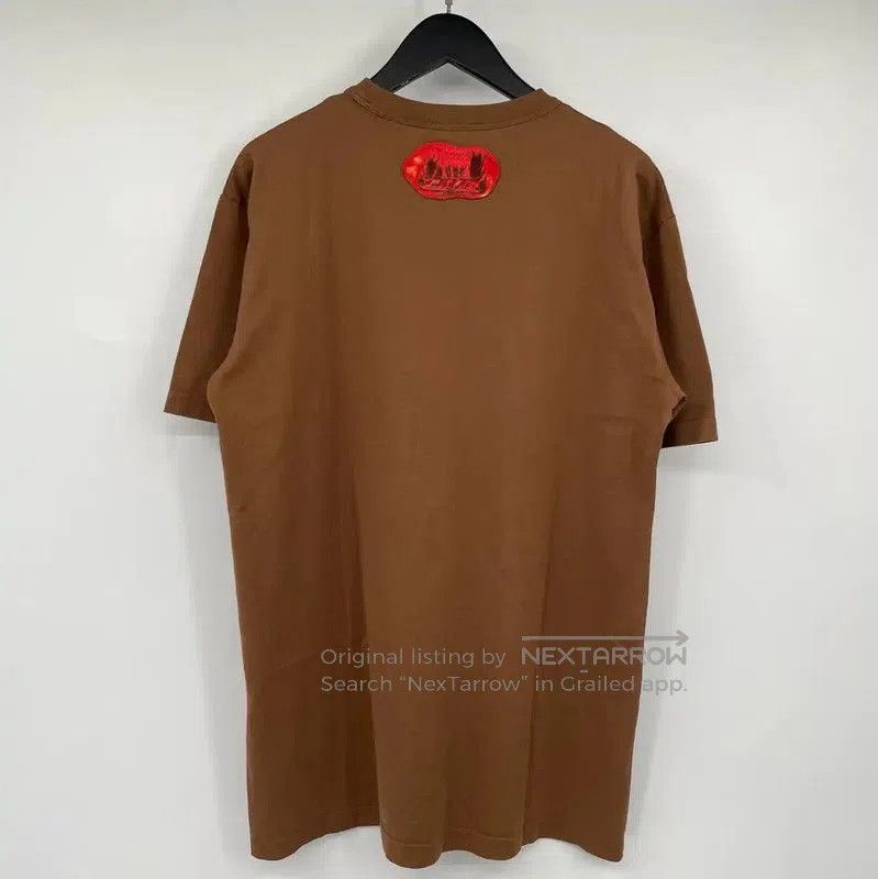 Dior Dior Brown Cotton Graphic T-Shirt for Men . Size US XXL / EU 58 / 5 - 2 Thumbnail