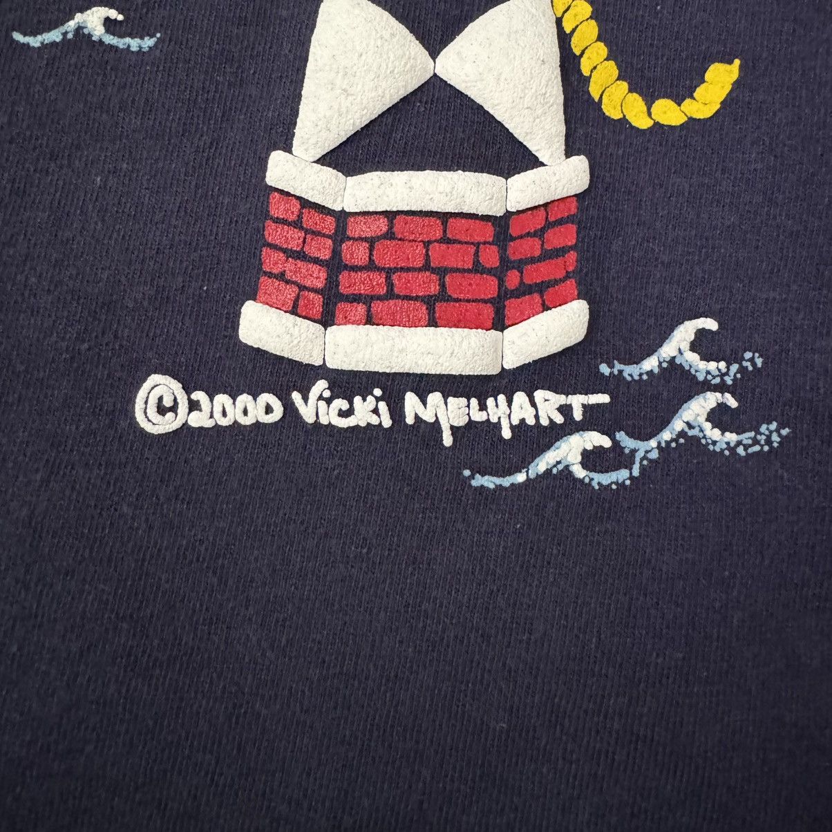 Other Lighthouse Ocean Art Tee by Vicki Melhart Size US L / EU 52-54 / 3 - 6 Thumbnail
