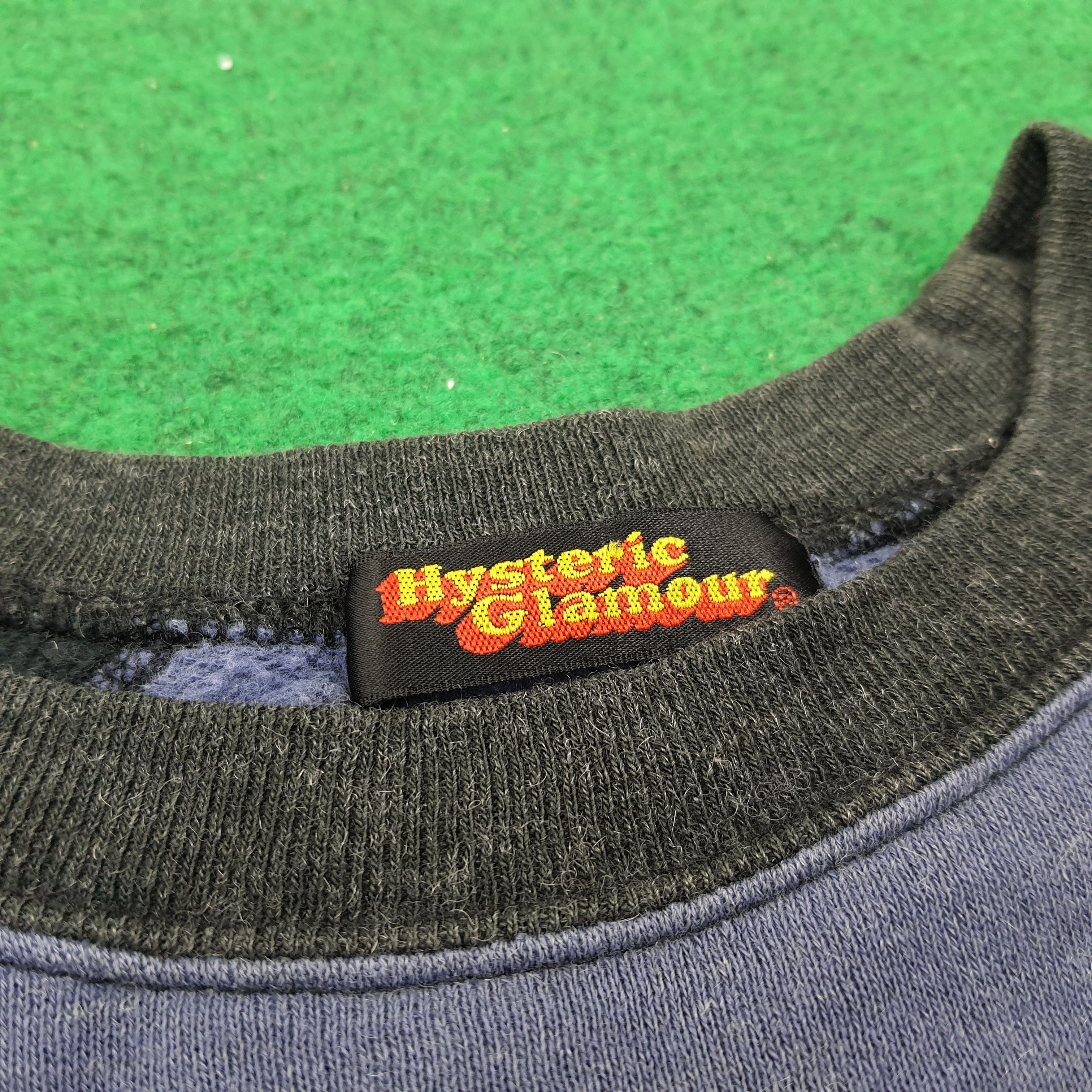 Hysteric Glamour × Japanese Brand × Vintage Vintage Hysteric Glamour Japan Brand Raglan Sweatshirt Size XS / US 0-2 / IT 36-38 - 4 Thumbnail