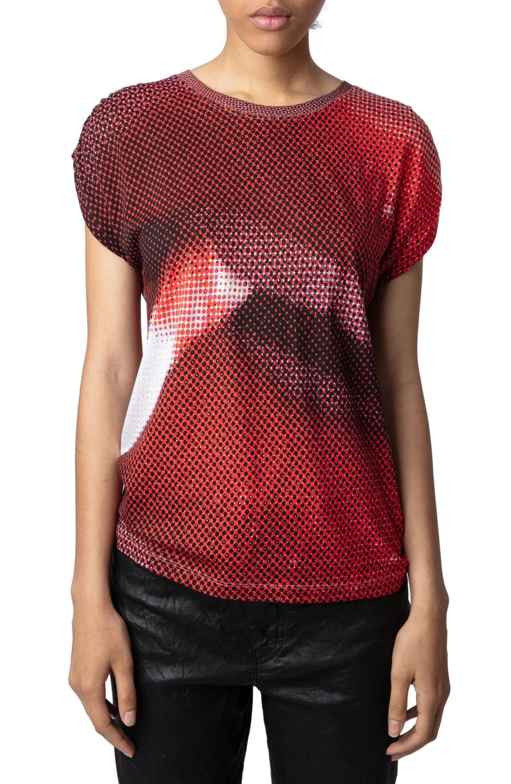 Zadig & Voltaire !DS! SS23 Zadig & Voltaire Adele Bouche Smoke Red Tank Top Size S / US 4 / IT 40 - 5 Thumbnail