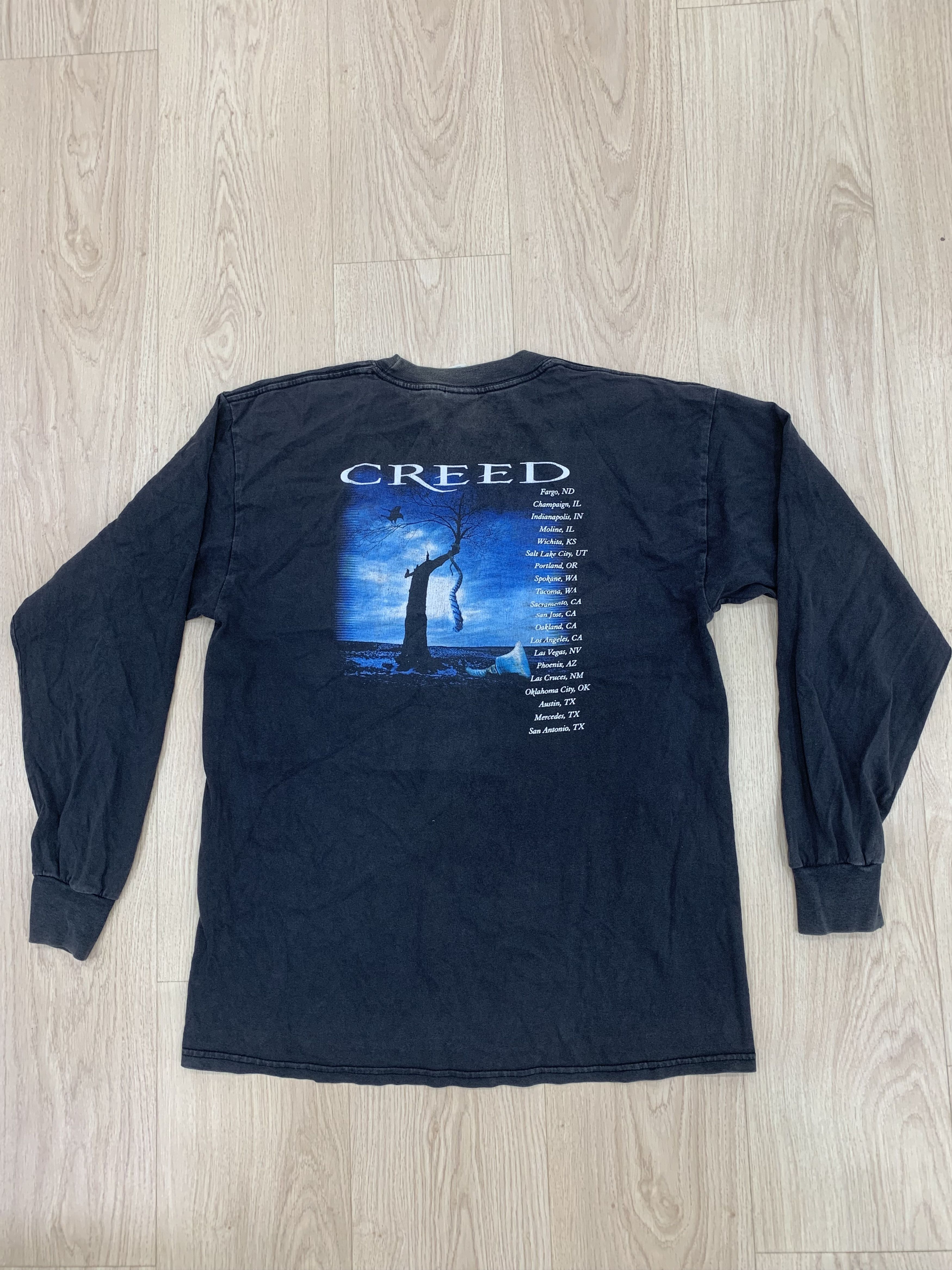 Band Tees VTG BAND CREED TOUR SHIRT NIRVANA Size US L / EU 52-54 / 3 - 6 Thumbnail