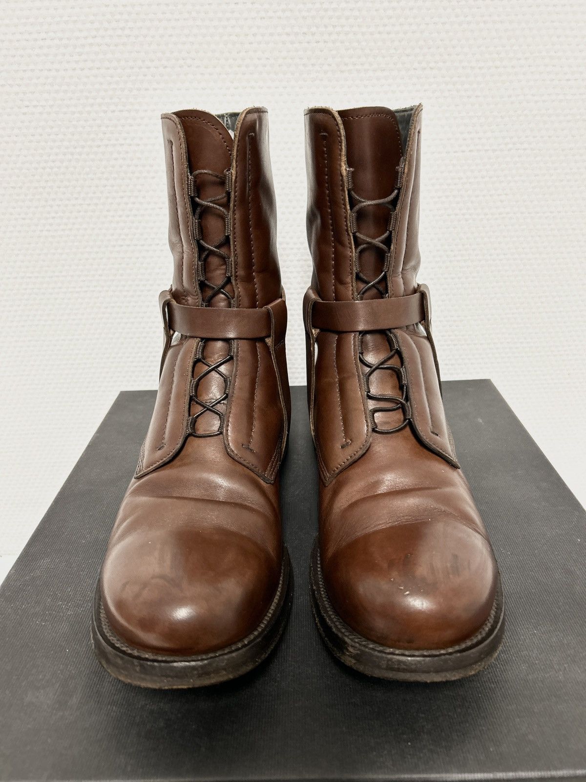Jil Sander 2009 Anfibio Harness Combat Boots Size US 8 / EU 41 - 3 Thumbnail