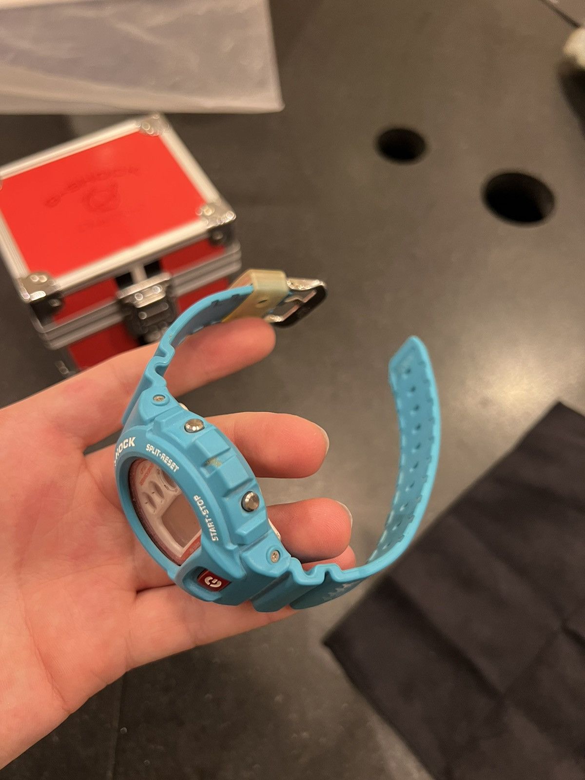 G Shock Casio G Shock LRG Blue Watch Size ONE SIZE - 4 Thumbnail