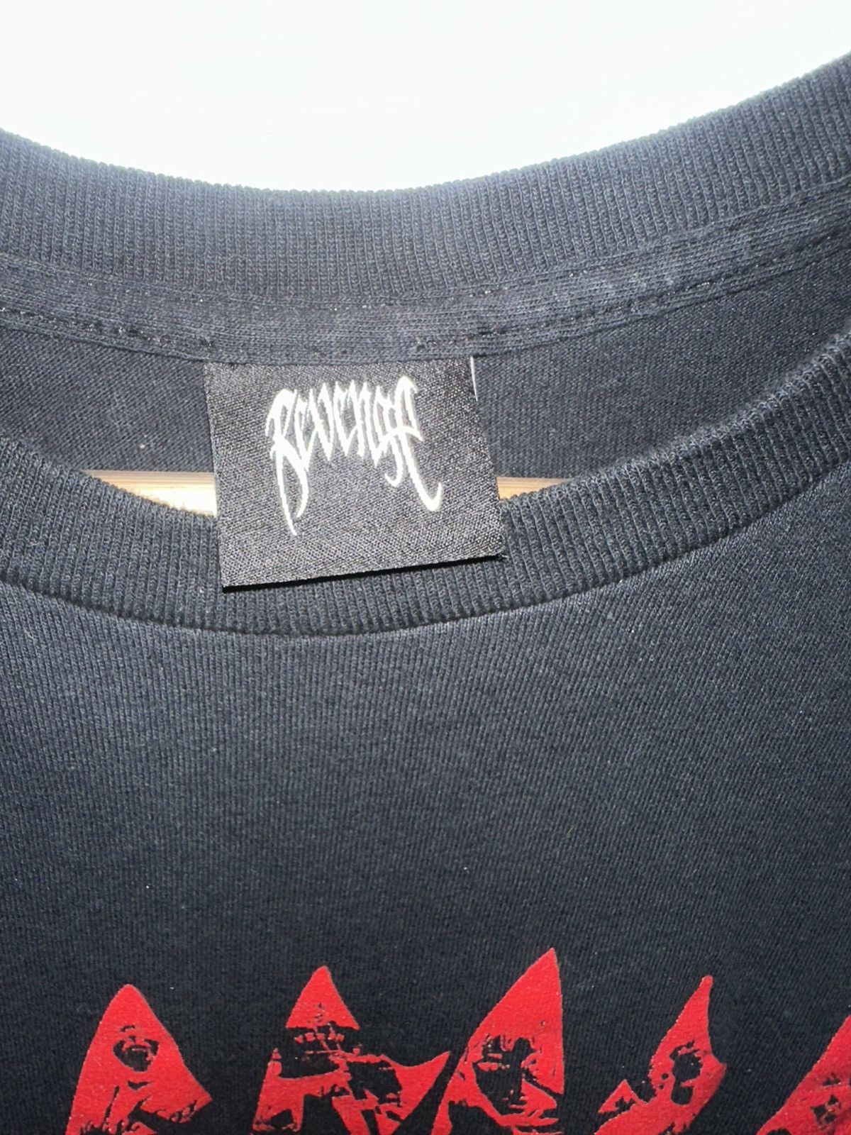 Revenge Revenge T-Shirt Red Logo Size US M / EU 48-50 / 2 - 3 Thumbnail