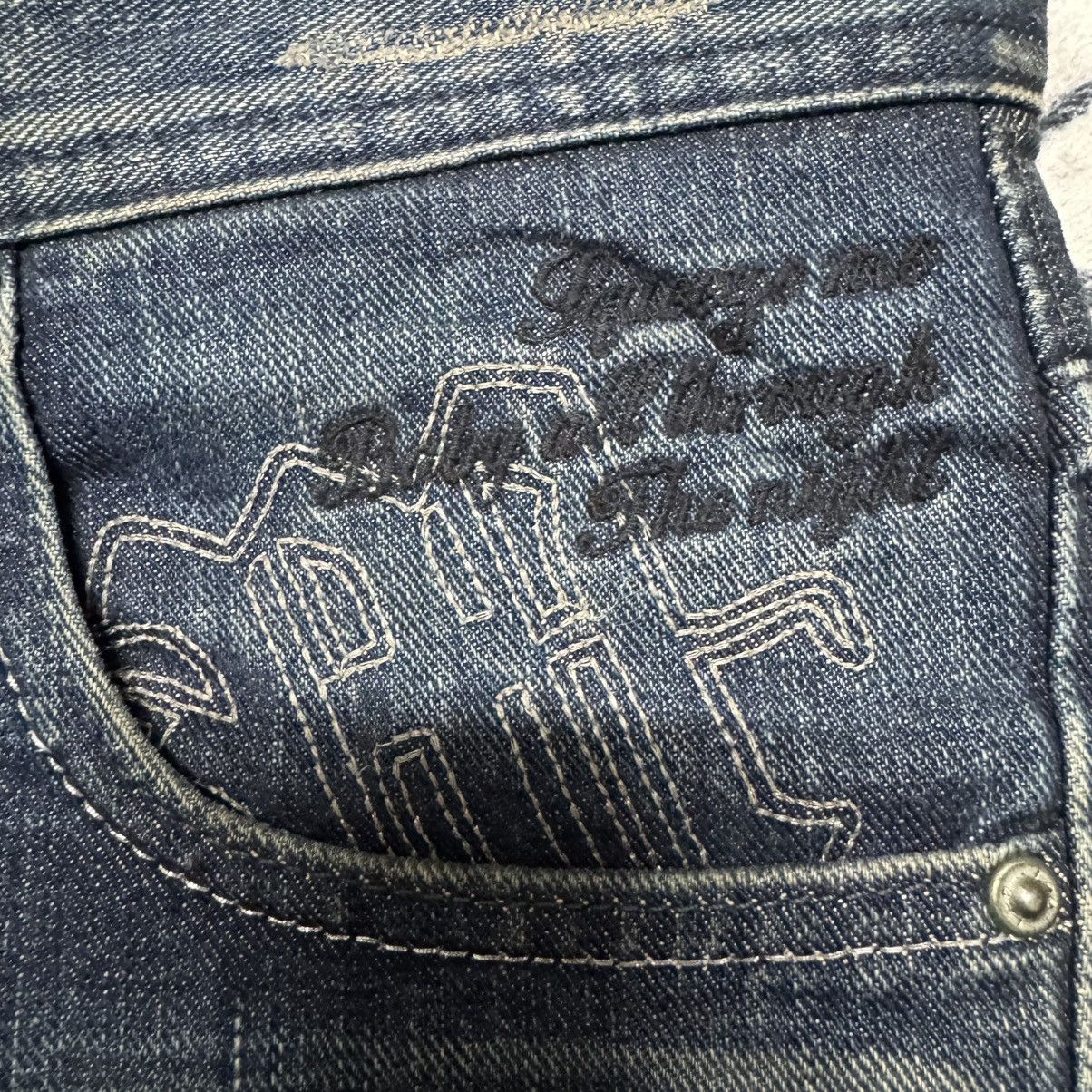 Japanese Brand Lee X Midas Machiavel Denim Flare Jeans LGB Size US 31 - 19 Thumbnail