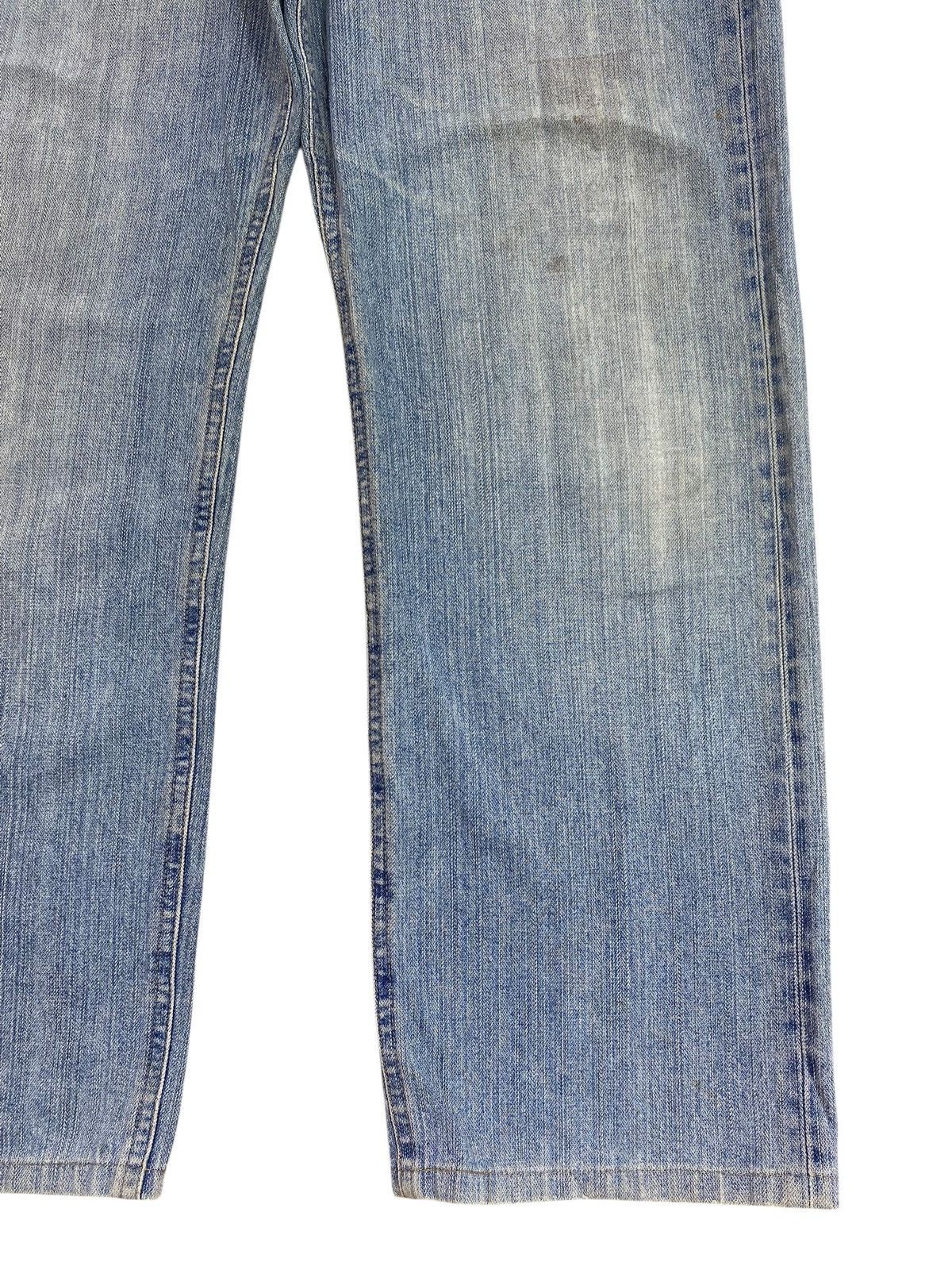 Uniqlo Uniqlo Faded Blue Wash Ripped Style Loose Jeans Size US 36 / EU 52 - 6 Thumbnail