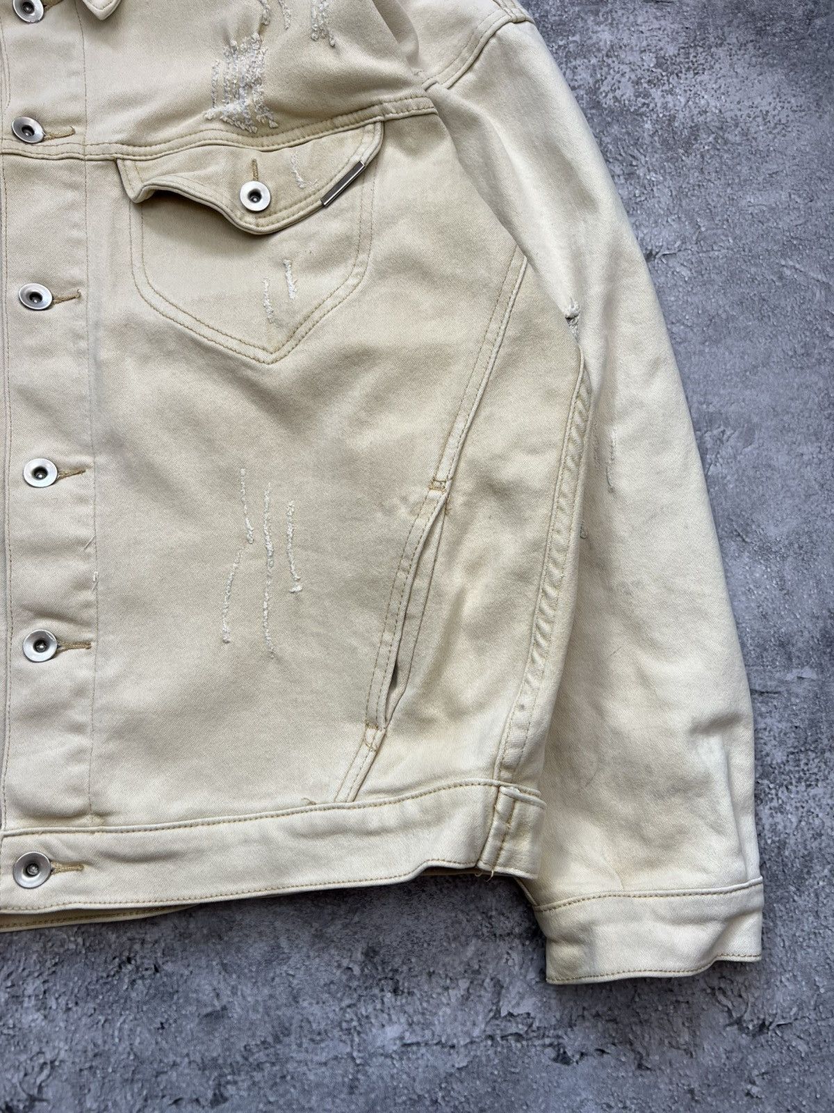Represent Clo. Represent Denim Beige Jacket Bomber Rare Size US L / EU 52-54 / 3 - 2 Thumbnail