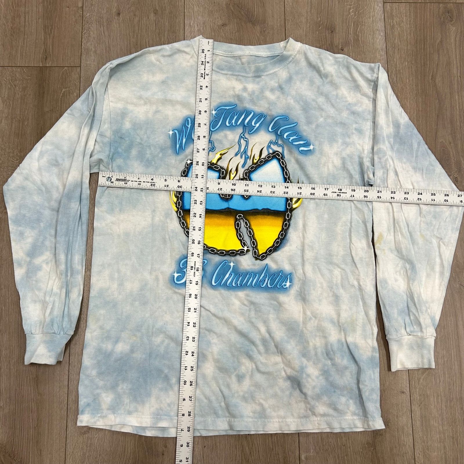 Hot Topic Wu-Tang Clan 36 Chambers Tie-Dye Long-Sleeve T-Shirt Tee Size US L / EU 52-54 / 3 - 5 Thumbnail