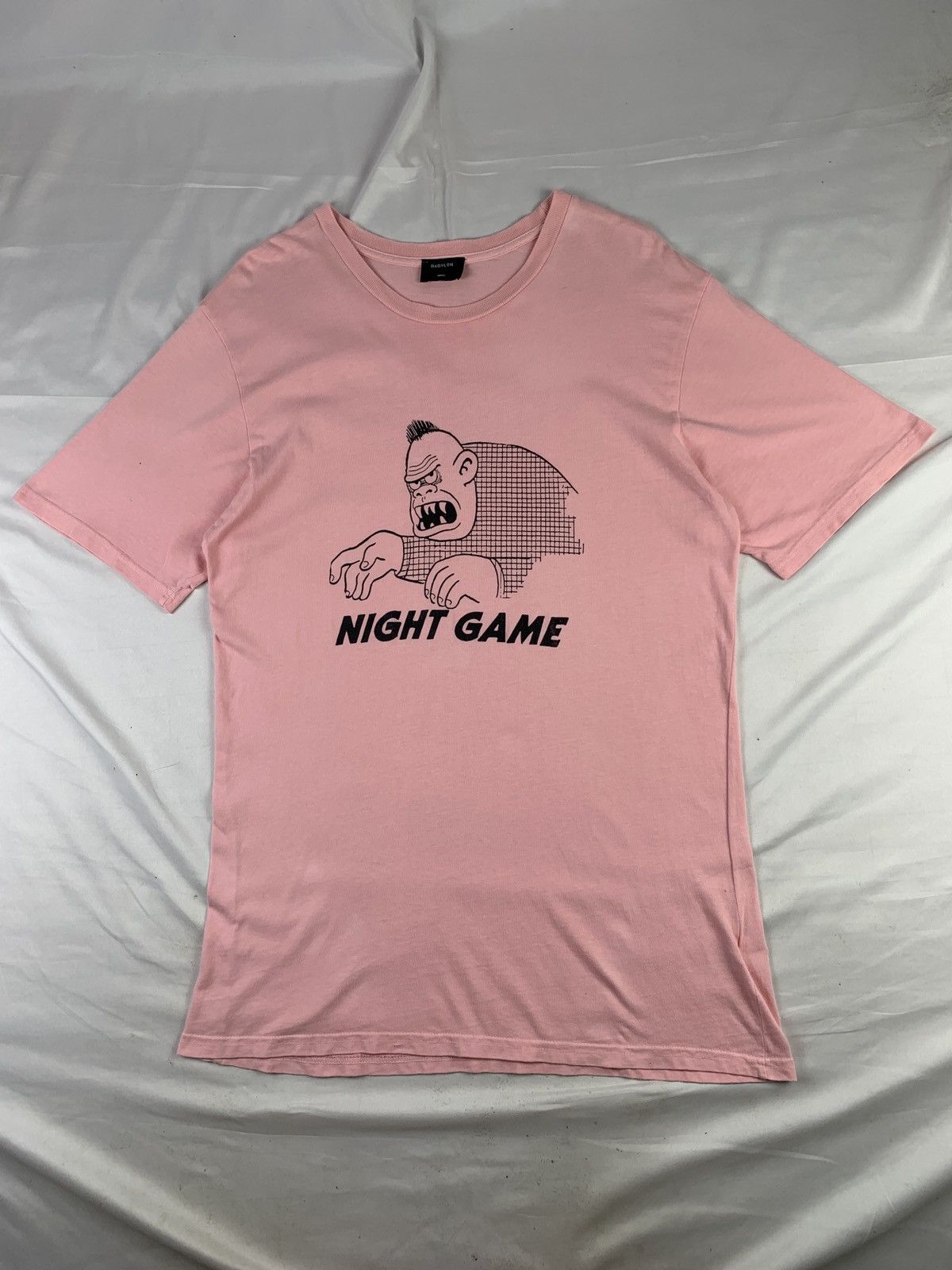 Babylon Babylon LA Pink Night Game Scary Graphic Tee Size S / US 4 / IT 40 - 1 Thumbnail