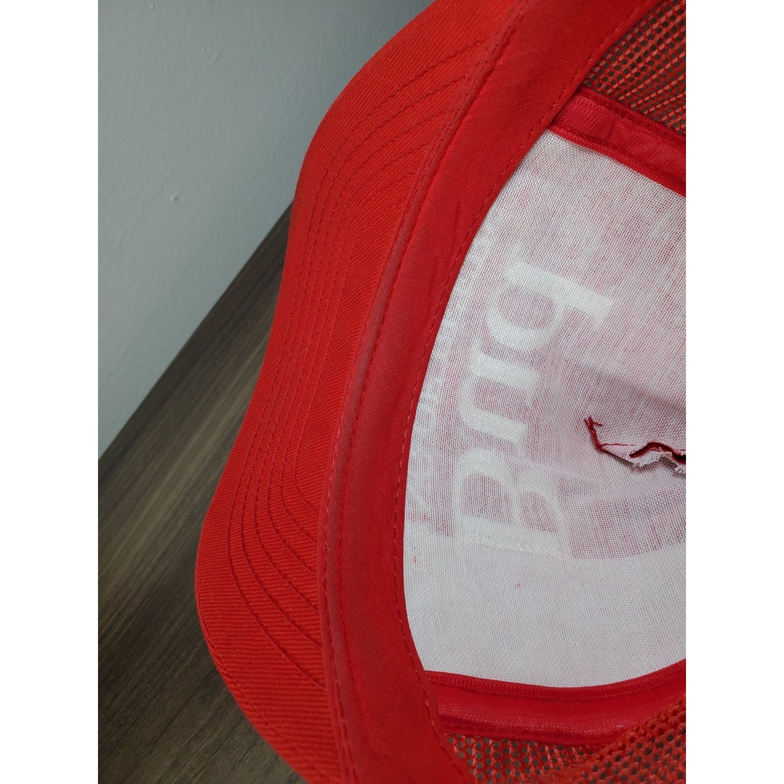 Swingster × Vintage Bud King of Beers Snapback Cap Trucker Hat Red Budweiser USA Size ONE SIZE - 10 Thumbnail