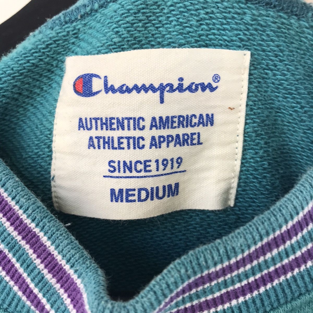 Champion × Vintage Vintage green champion crewneck sweatshirt Size US M / EU 48-50 / 2 - 6 Thumbnail