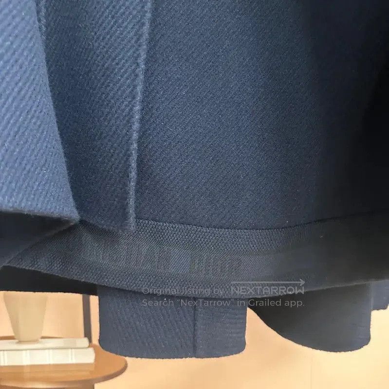 Dior Dior Navy Wool Women's Oversized Coat . Size XL / US 12-14 / IT 48-50 - 3 Thumbnail