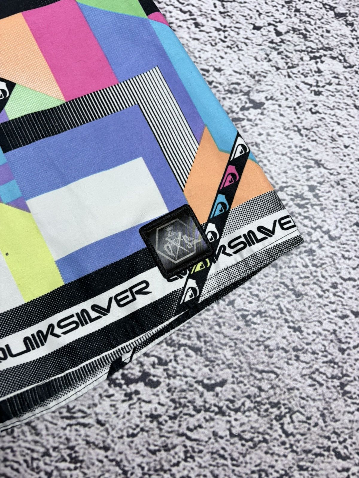 Quiksilver VTG Quiksilver Y2K Crazy AOP Board Shorts 36 Surf Swim +Tool Size US 36 / EU 52 - 6 Thumbnail