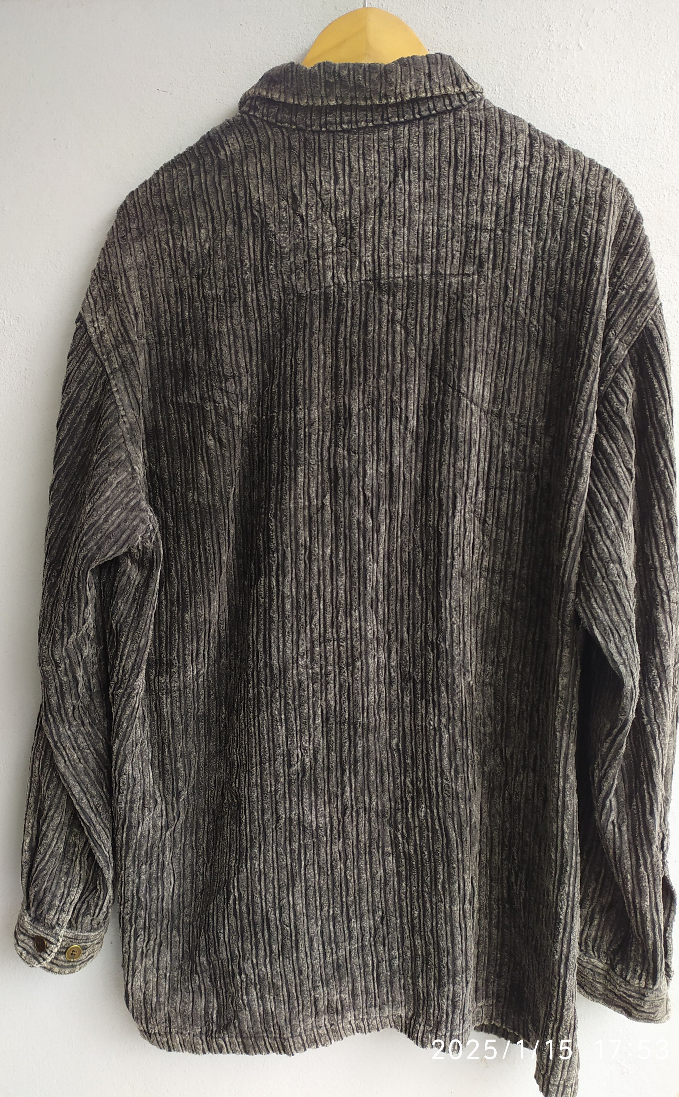 20471120 × Beauty Beast × Japanese Brand Japanese brand stripe Zip Shirt Size US L / EU 52-54 / 3 - 6 Thumbnail