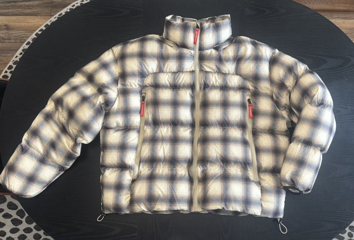 The GV Gallery The Gv Gallery Plaid Puffer Jacket Size US S / EU 44-46 / 1 - 8 Thumbnail