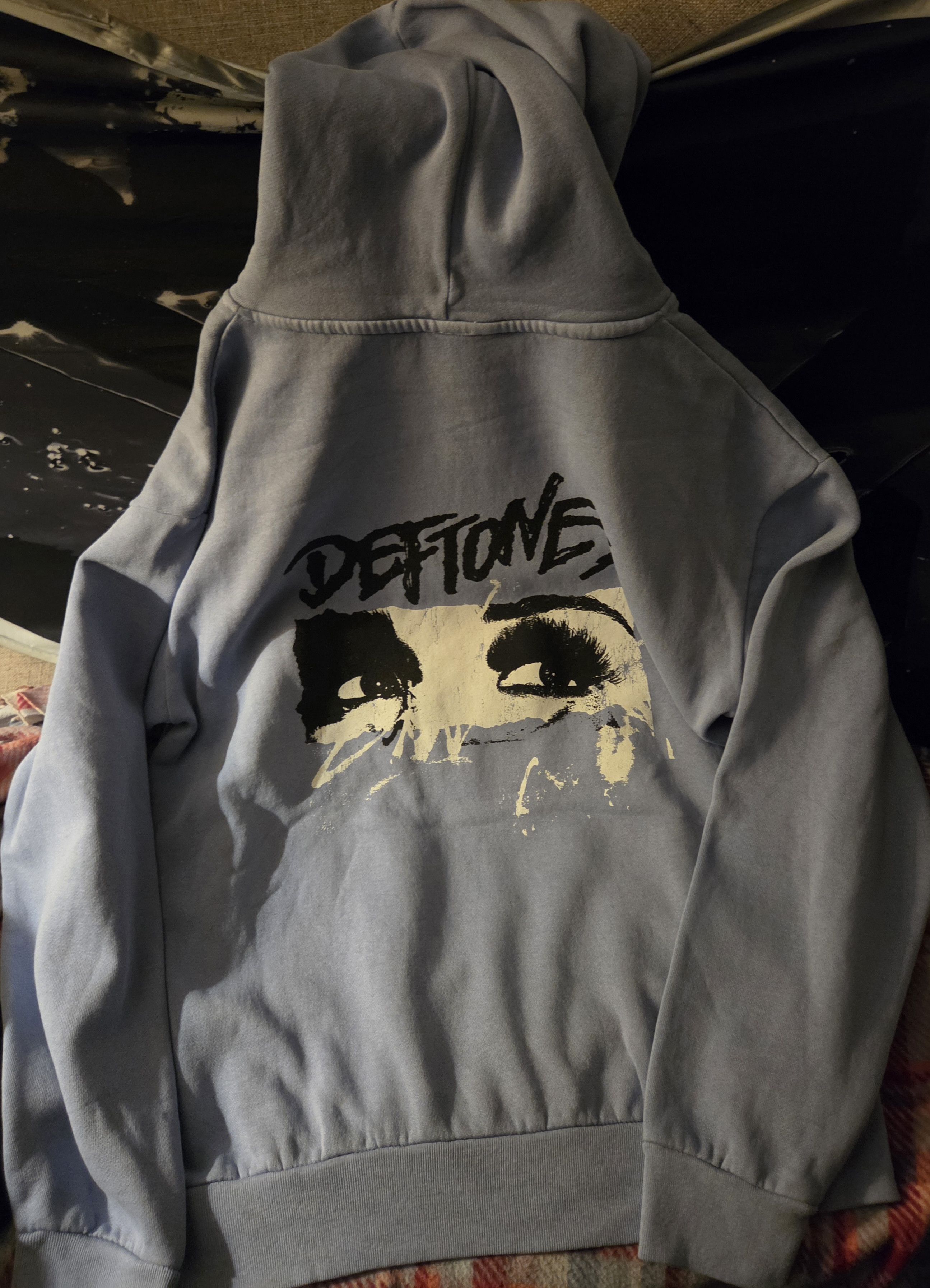 Other NWOT Official Deftones 25' Tour Blue Eyes Hoodie Large Size L / US 10 / IT 46 - 2 Thumbnail