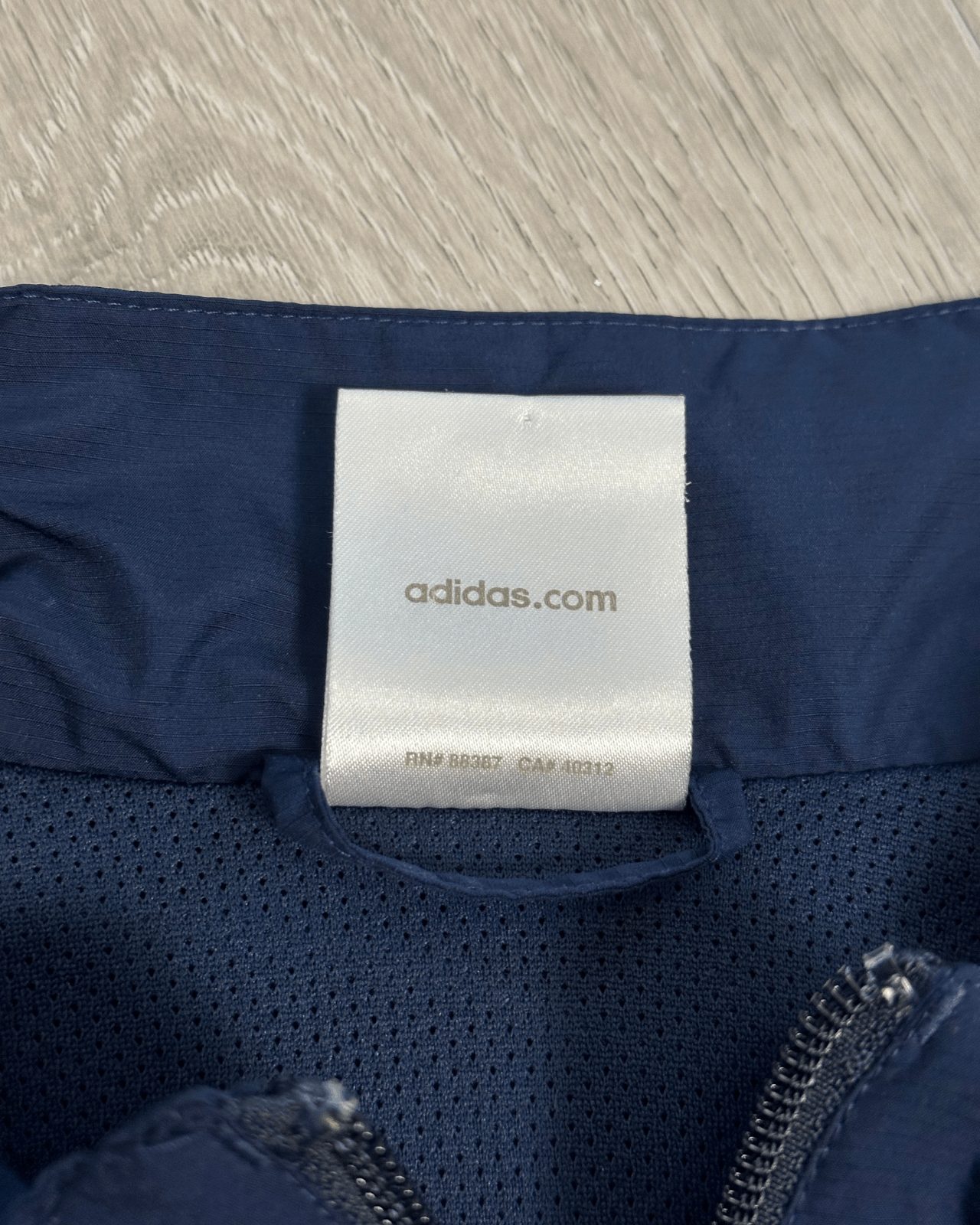 Adidas × Vintage Vintage 2005 Adidas ClimaLite Men's Navy Track Jacket - XL Size US XL / EU 56 / 4 - 9 Thumbnail