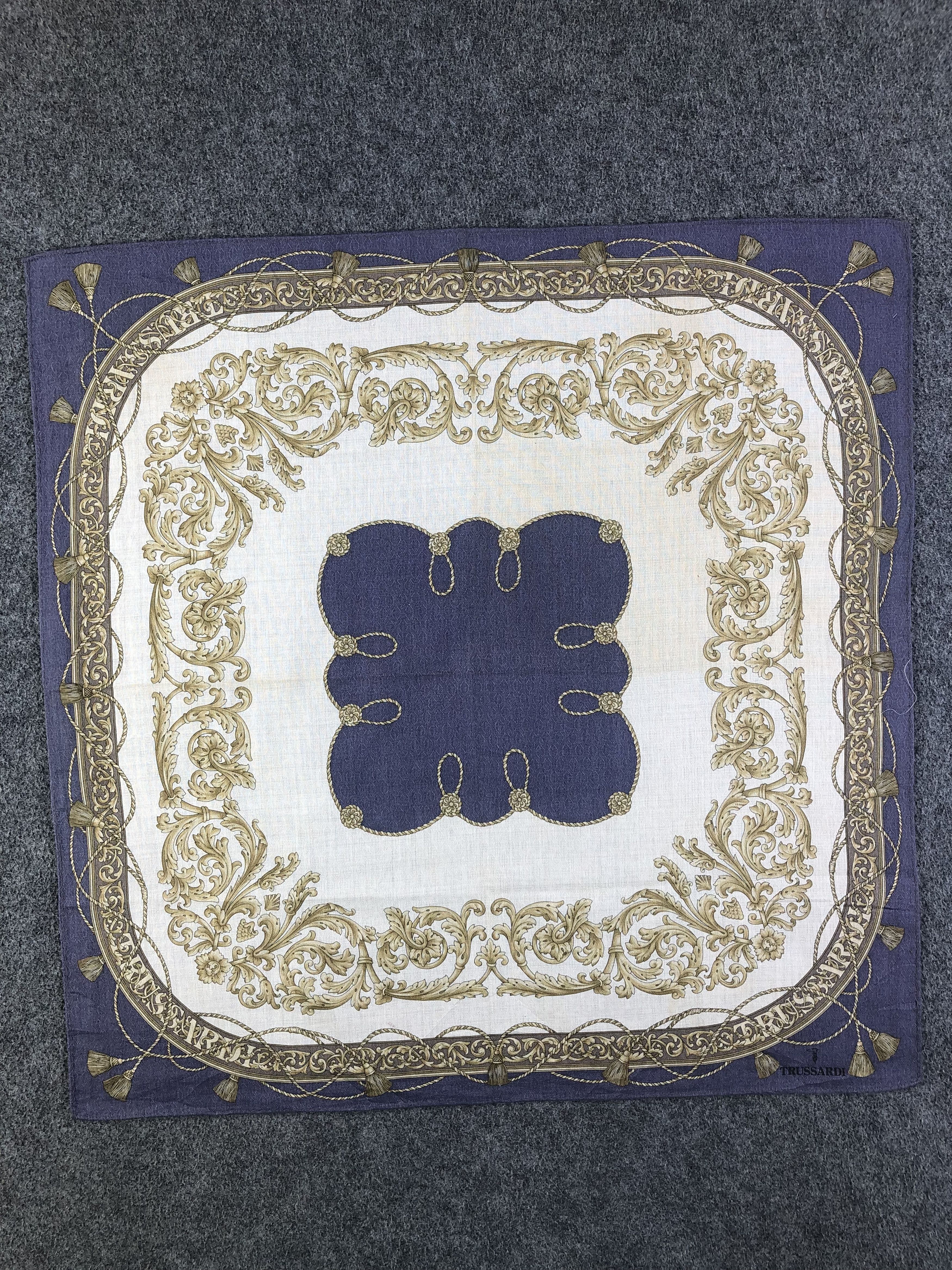 Trussardi × Vintage Trussardi Handkerchief / Bandana / Neckerchief Size ONE SIZE - 3 Thumbnail