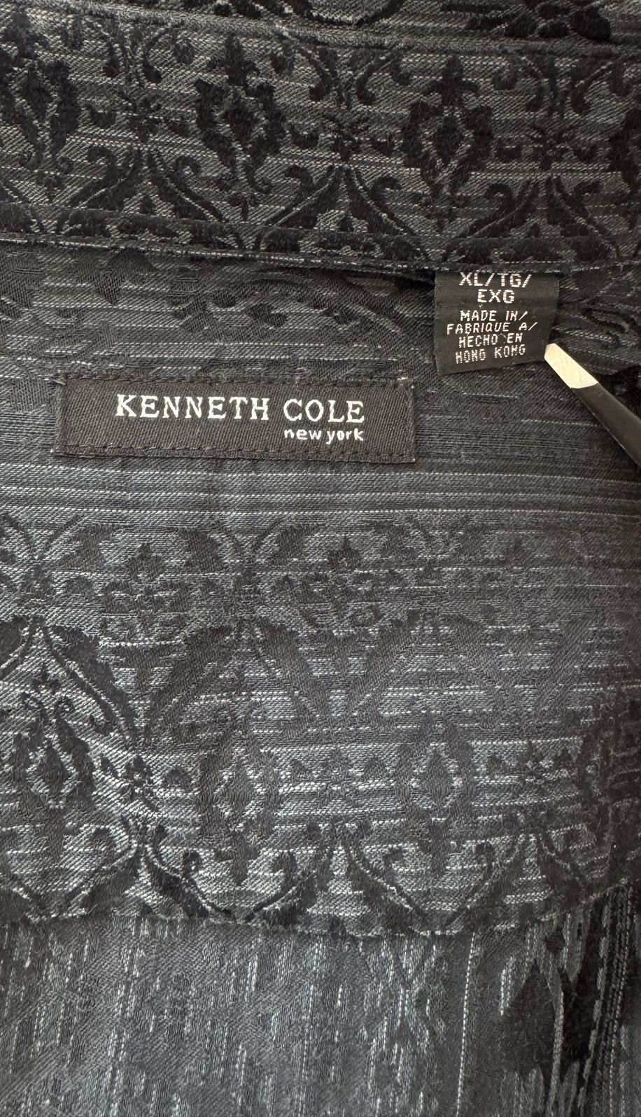 Kenneth Cole Kenneth Cole Button Up Shirt Size US XL / EU 56 / 4 - 4 Thumbnail
