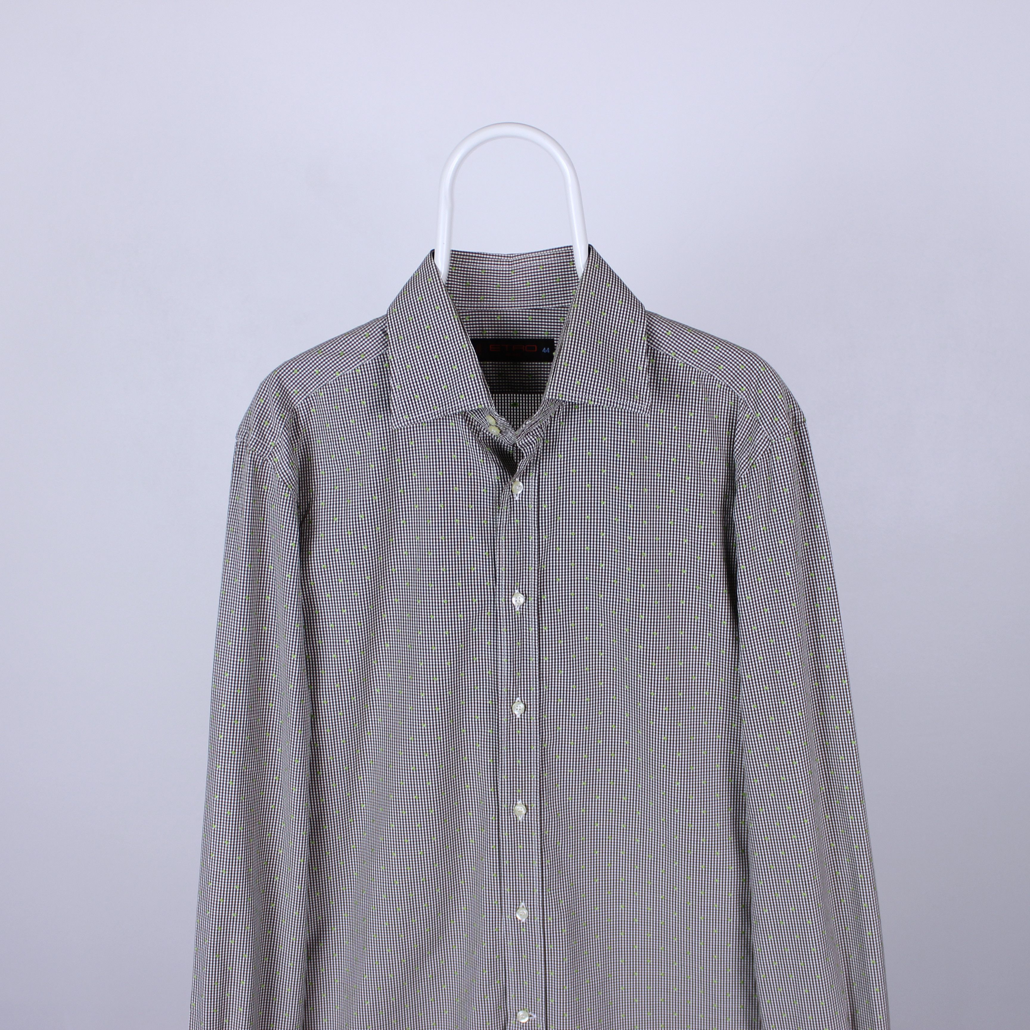 Etro Etro shirt buttons ups L XL multi cotton Size US XL / EU 56 / 4 - 8 Thumbnail