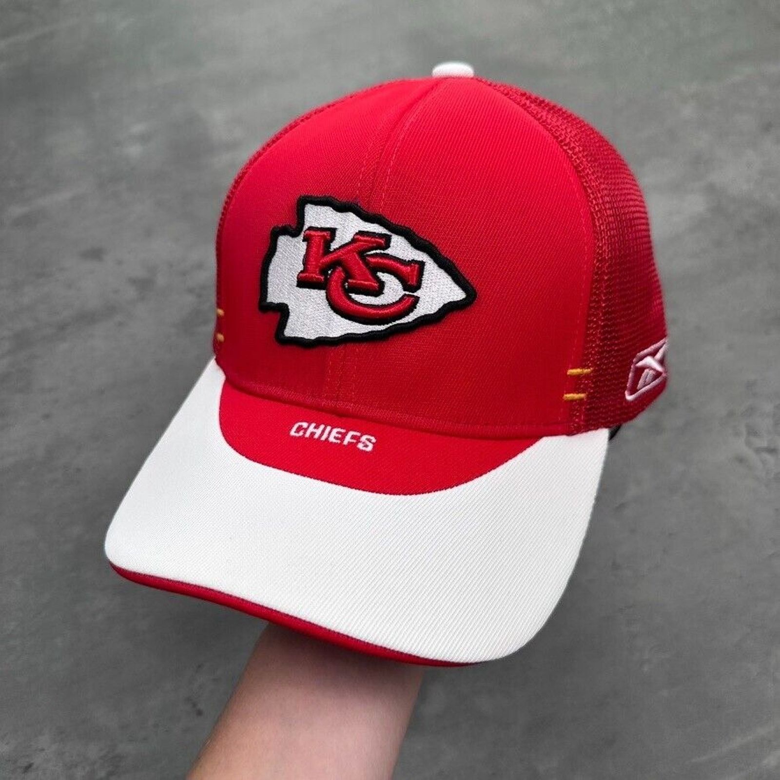 NFL × Reebok Reebok Kansas City Chiefs NFL Equipment Football Hat Size ONE SIZE - 1 Thumbnail