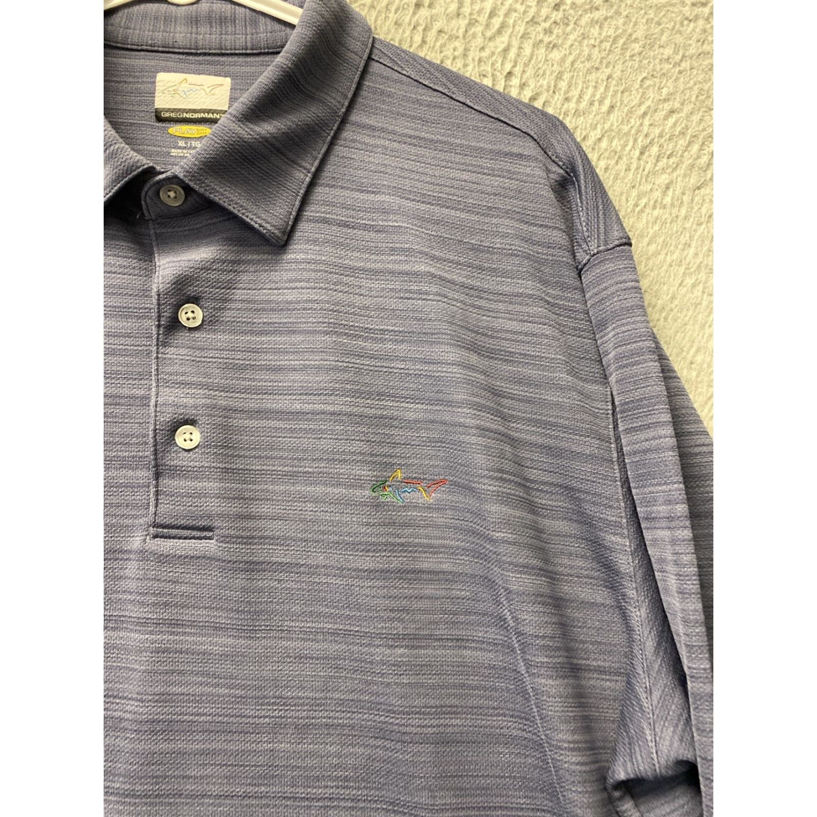 Vintage Greg Norman Polo Shirt Adult XL Gray Classic Fit Golf Size US XL / EU 56 / 4 - 2 Thumbnail