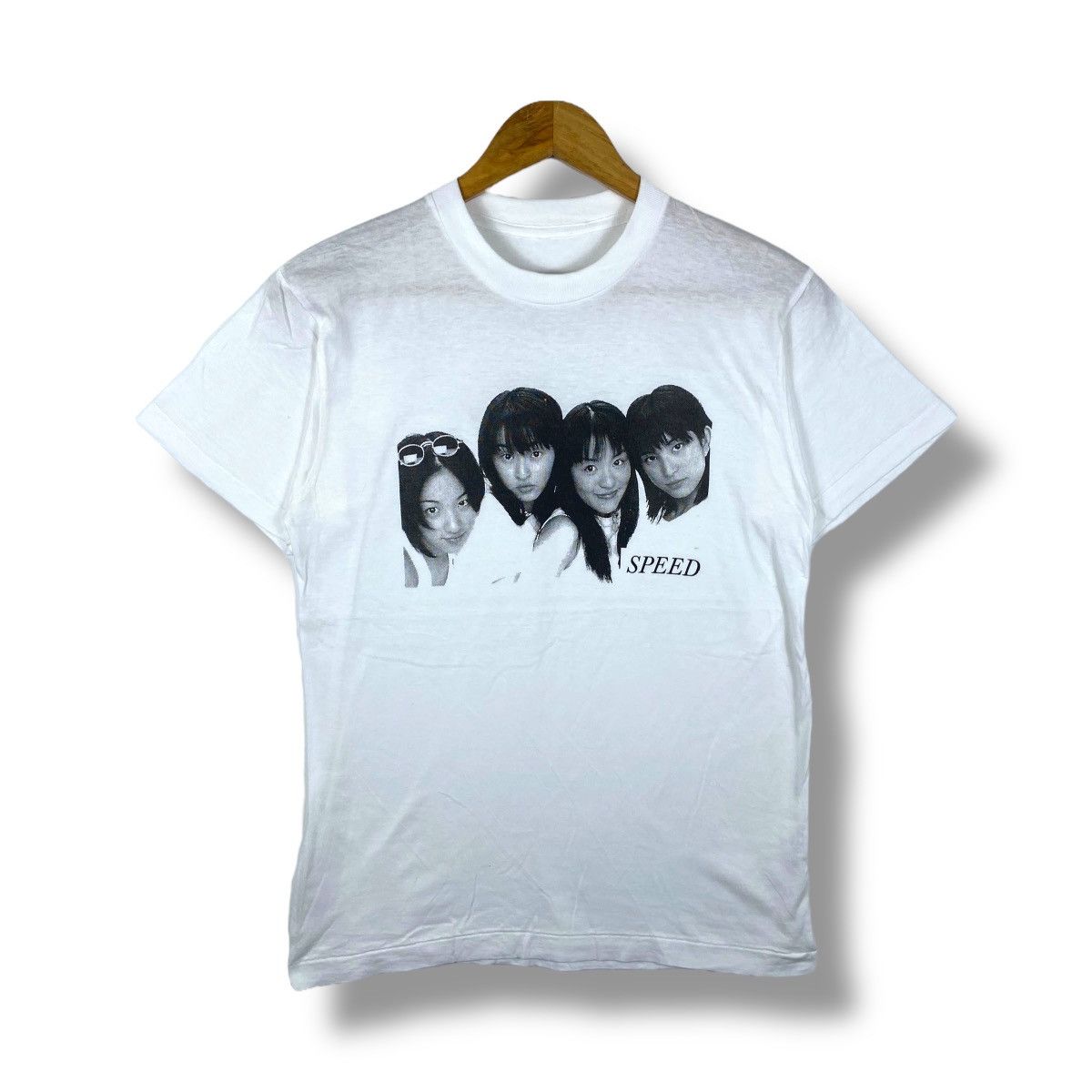 Band Tees Vintage 90s SPEED Japanese Dance Vocal Group Graphic Tee Size US S / EU 44-46 / 1 - 1 Thumbnail
