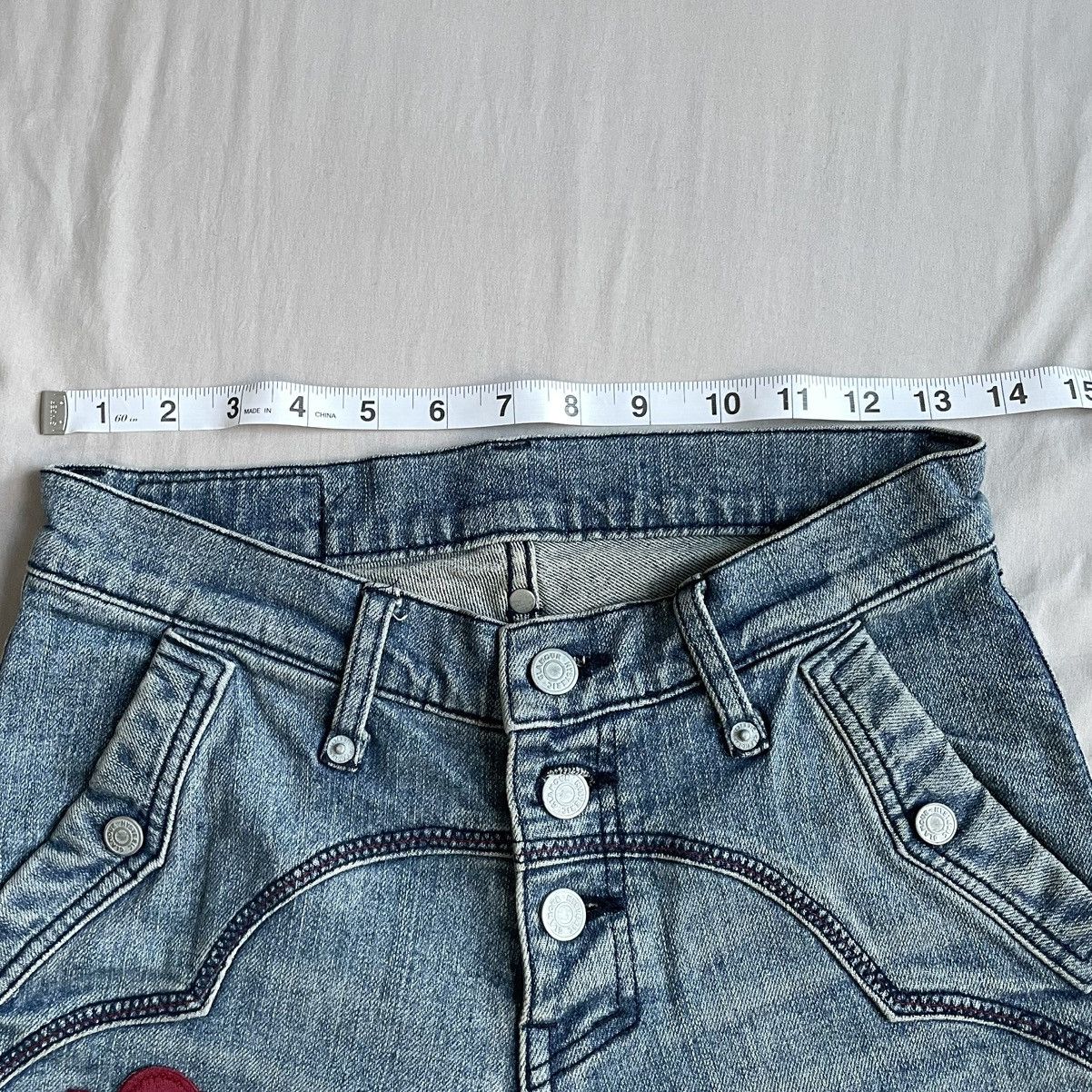 Hysteric Glamour Hysteric Glamour Feed Your Head Patchwork Flared Denim Size US 26 / EU 42 - 4 Thumbnail