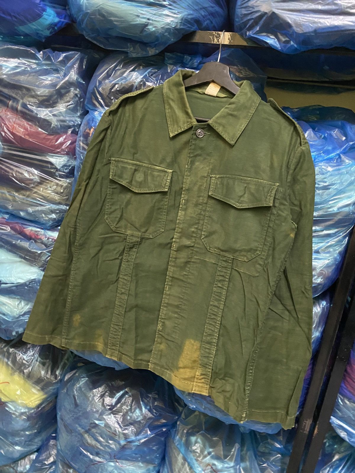 Other VINTAGE 80S MILITARY UNIFORM SHORT Size US M / EU 48-50 / 2 - 2 Thumbnail