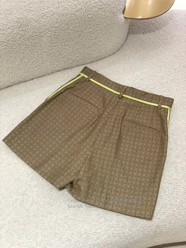 Hermes Hermes Mosaic Shorts Women's Pants Size 24" / US 00 / IT 34 - 2 Thumbnail