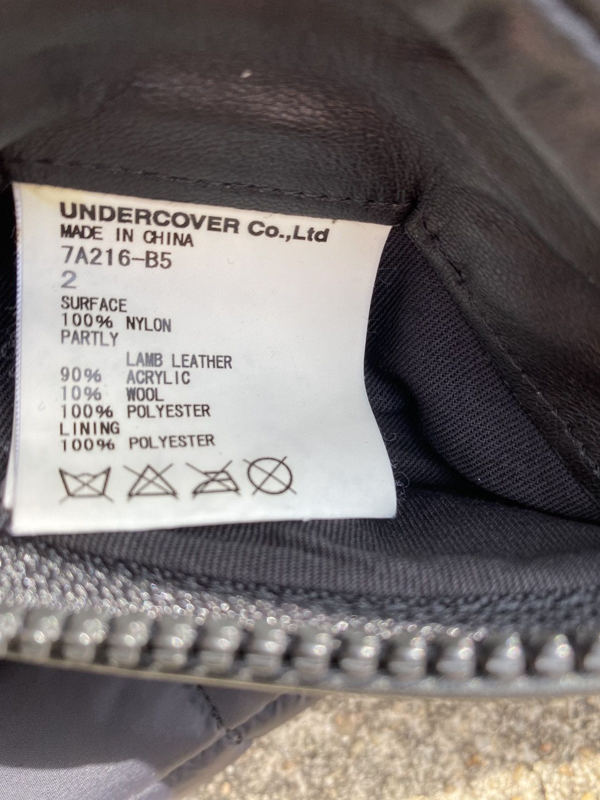 Undercover Undercover AW07 leather sleeve hybrid jacket Size US M / EU 48-50 / 2 - 4 Thumbnail