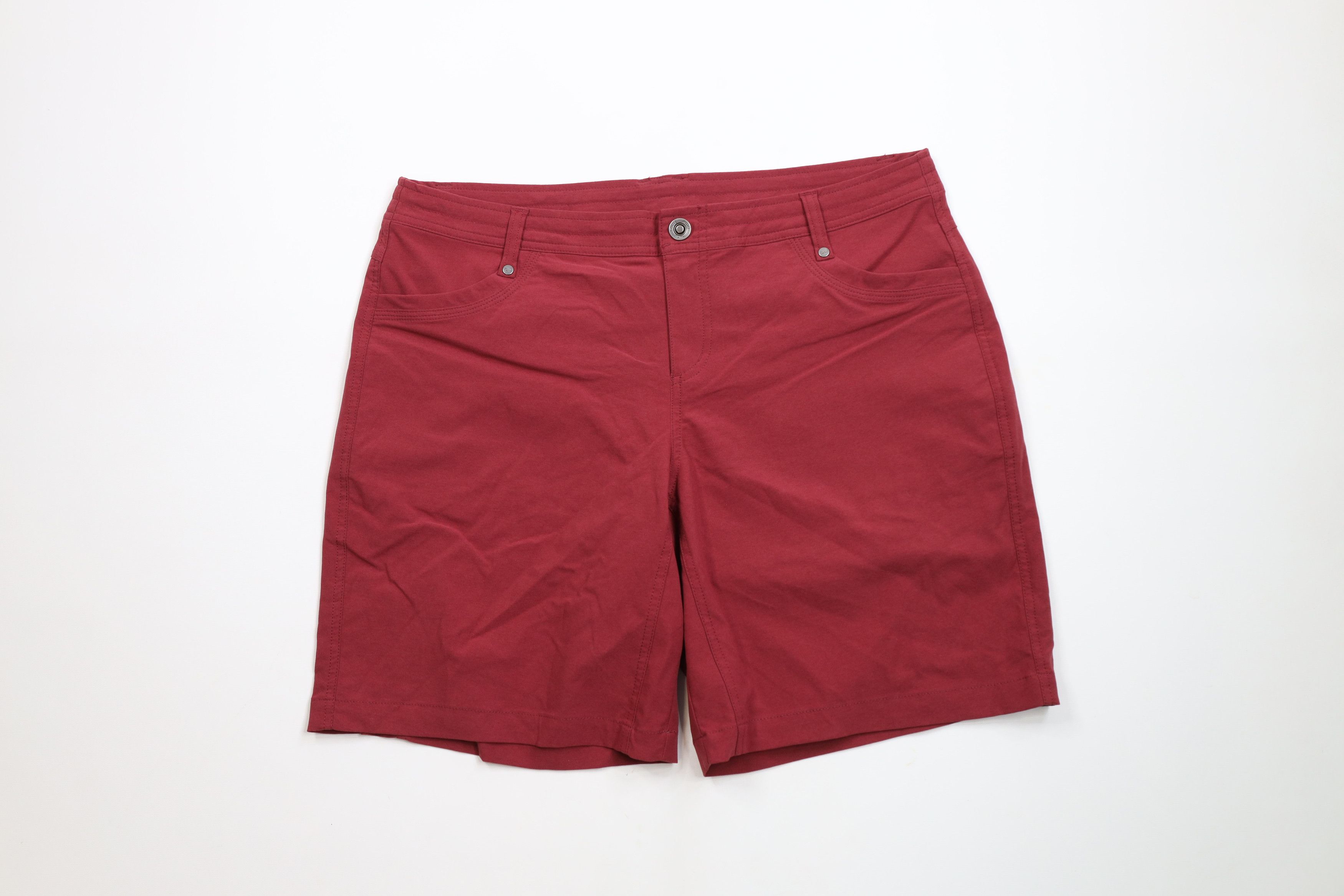 Kuhl × Vintage Kuhl Mountain Outdoor Hiking Trail Trekr Shorts Berry Red Size 36" / US 14 / IT 50 - 1 Thumbnail