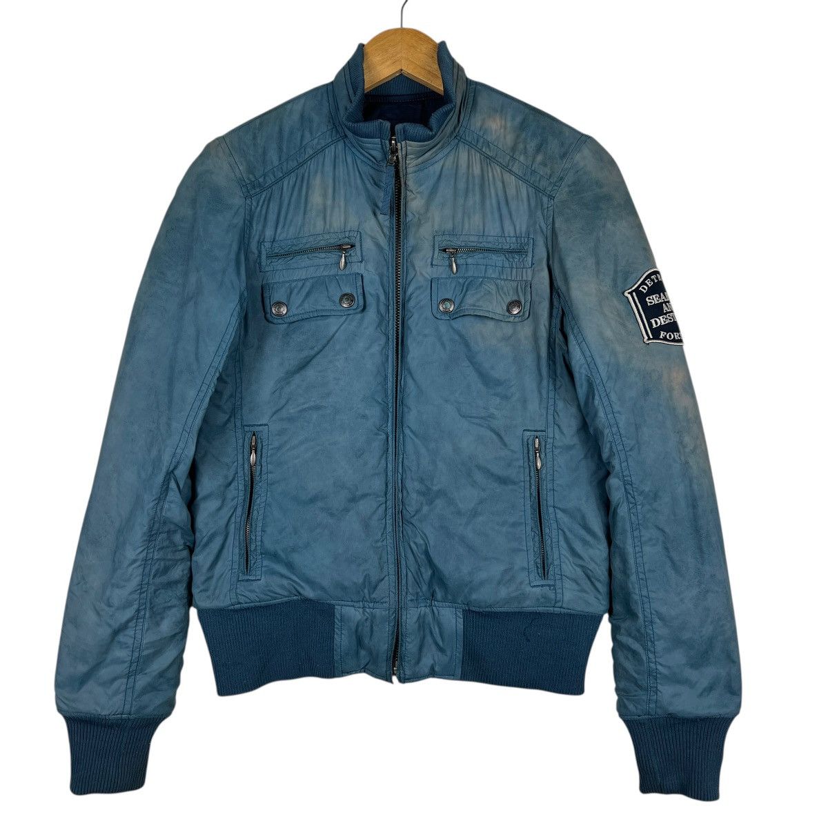 Hysteric Glamour 🔥 HYSTERIC GLAMOUR PRIMALOFT DETROIT SEARCH AND DESTROY Size US S / EU 44-46 / 1 - 1 Thumbnail