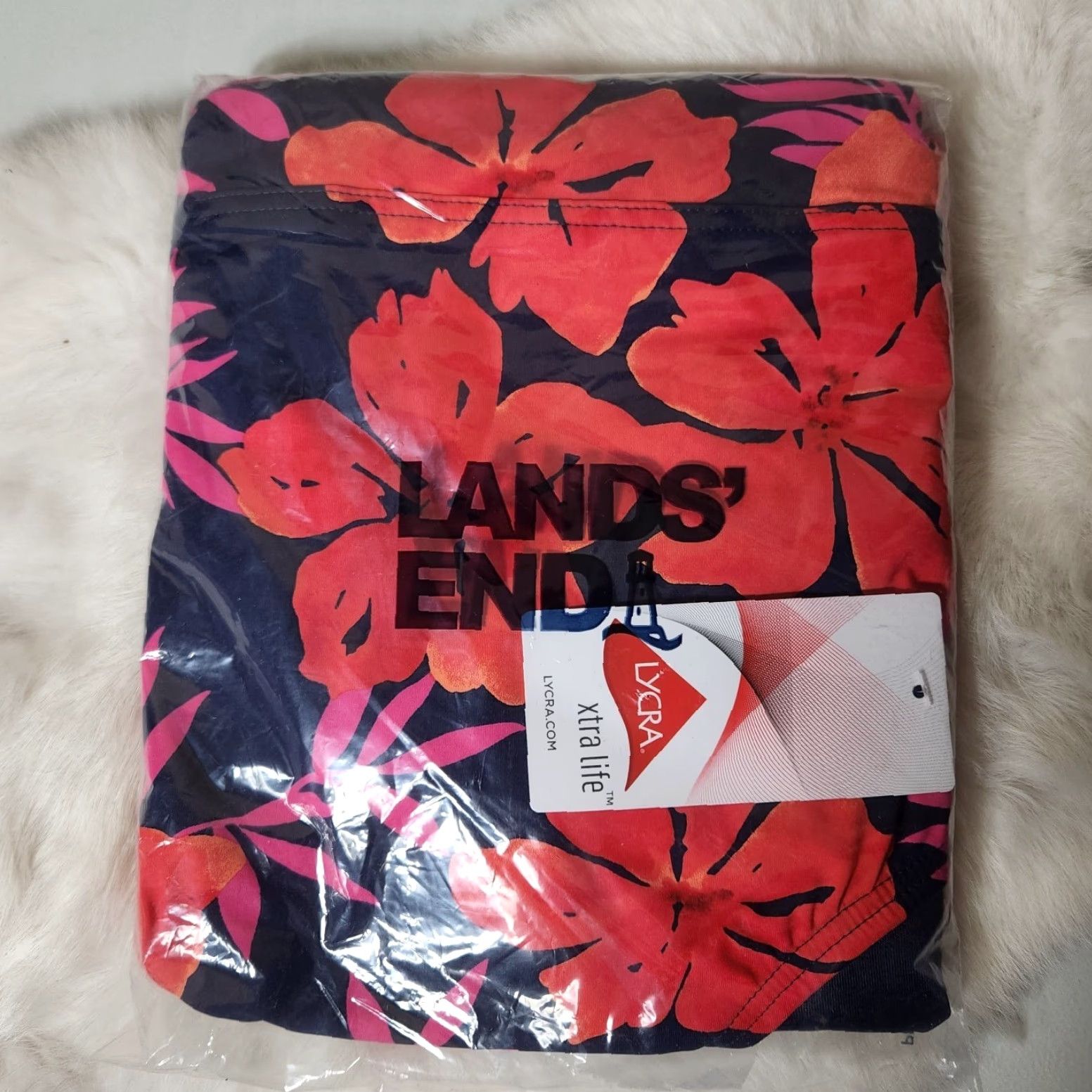 Lands' End VINTAGE Lands' End Womens Plus Tummy Control High Waisted Bikini Bottoms-Size 26W (NWT) Size ONE SIZE - 5 Thumbnail