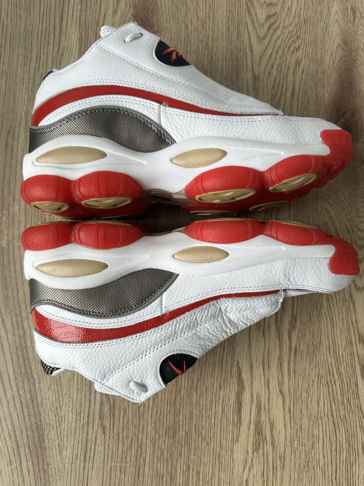 Reebok Reebok Answer IV (Allen Iverson) – White/Red/Gold Size US 10 / EU 43 - 3 Thumbnail