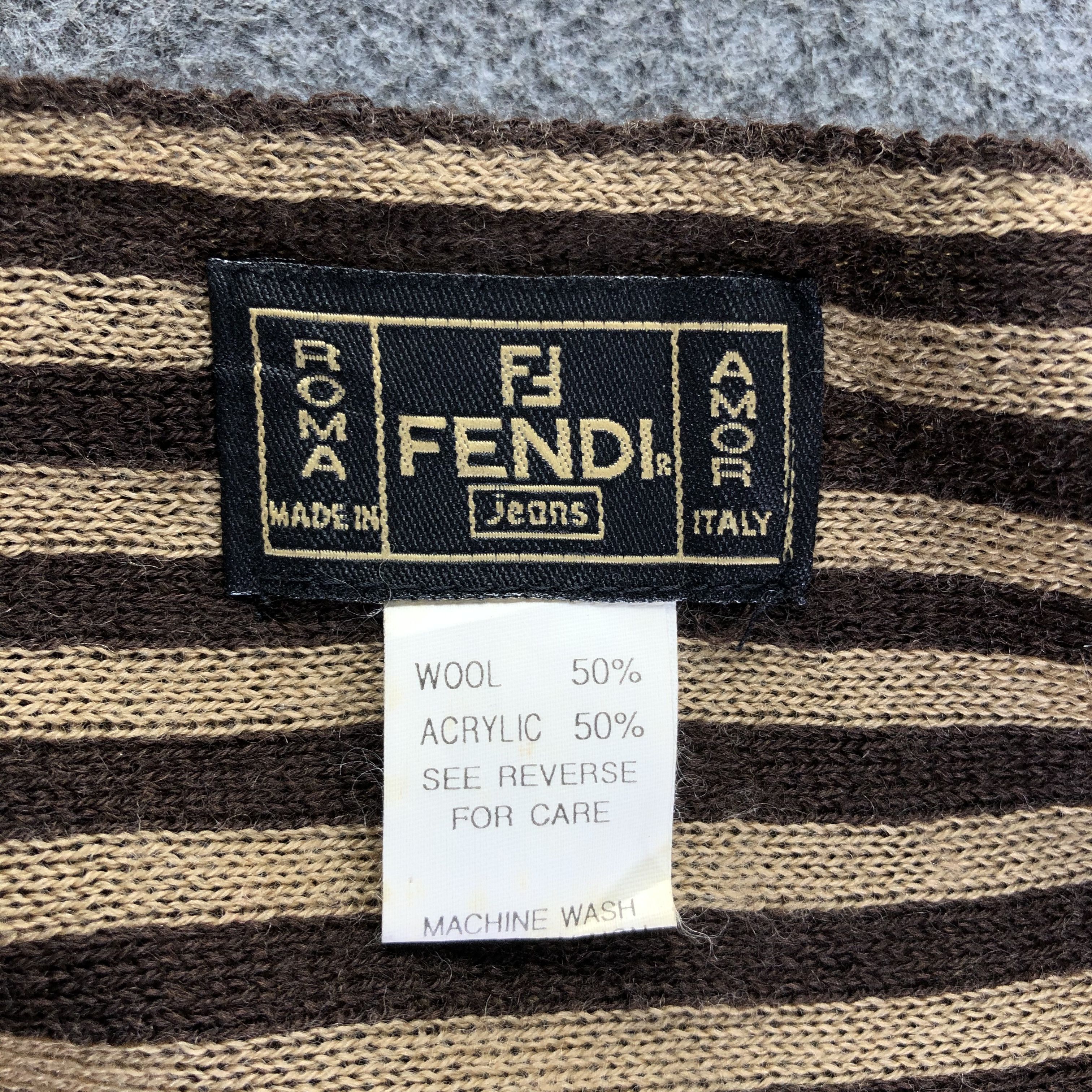Fendi Fendi Scarf / Muffler / Neckwear P074 Size ONE SIZE - 7 Thumbnail
