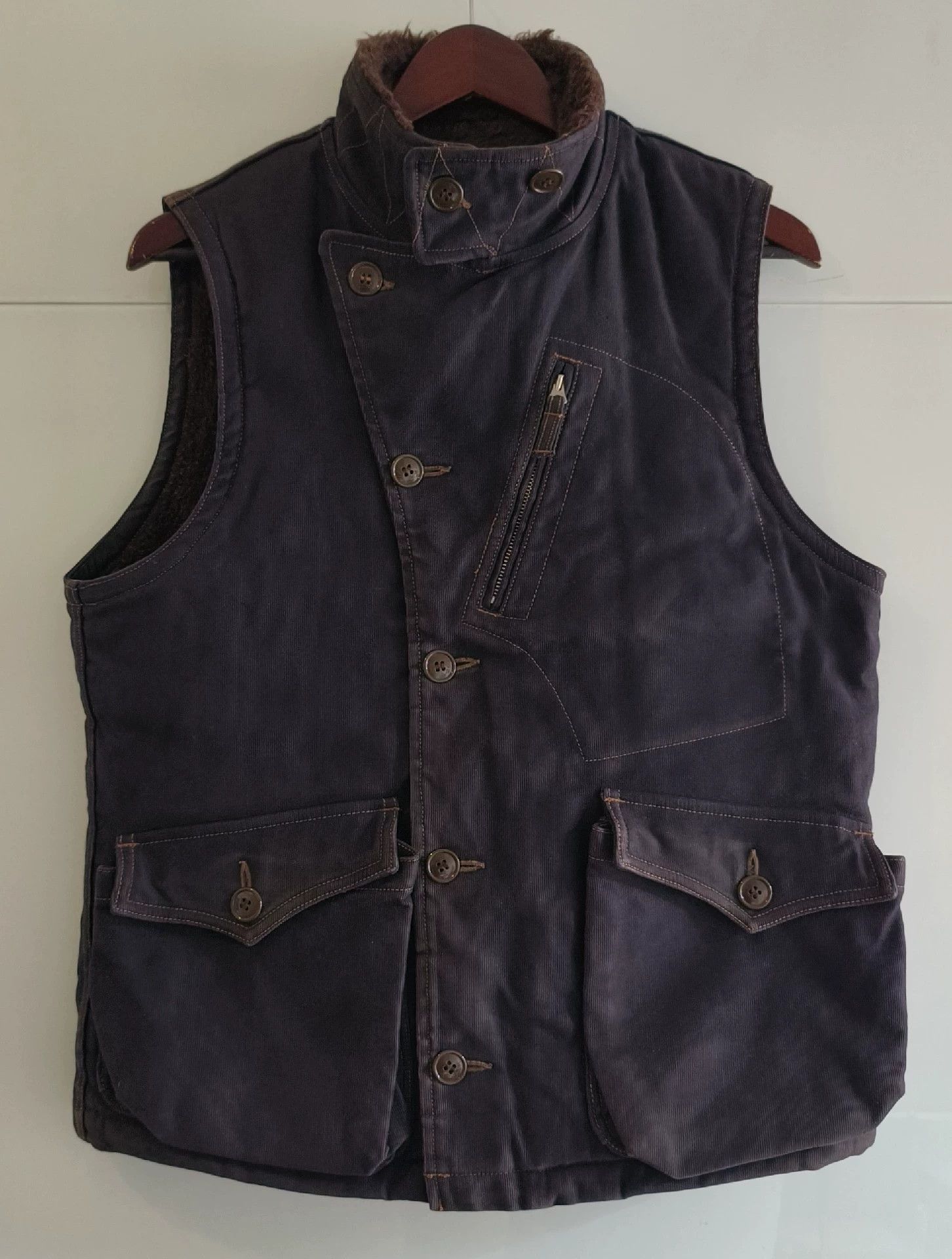 Freewheelers Freewheelers WINTER AVIATORS' VEST | Grailed