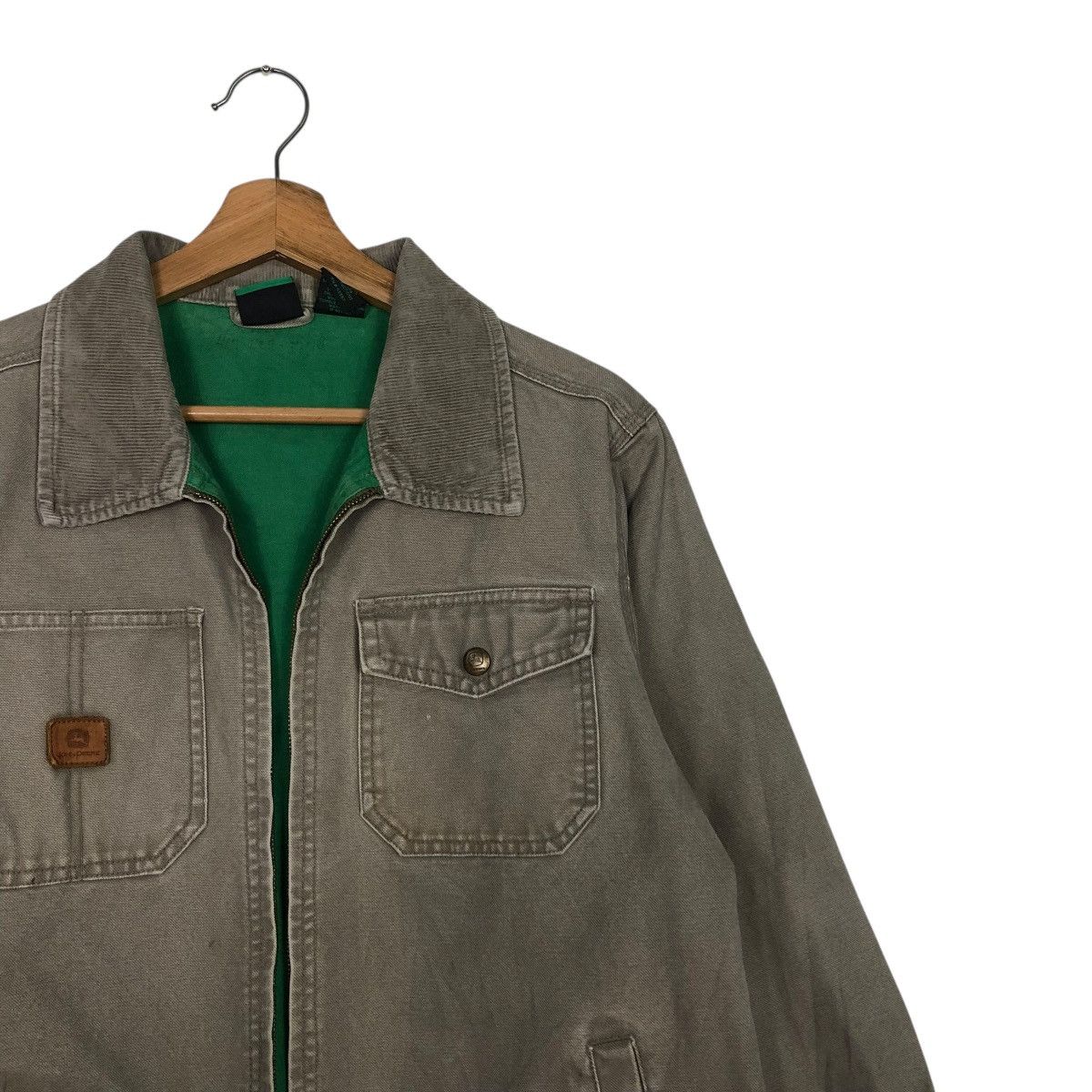 Vintage 🔥VINTAGE DETROIT DUCK CANVAS CHORE WORK JACKET JOHN DEERE Size US L / EU 52-54 / 3 - 8 Thumbnail