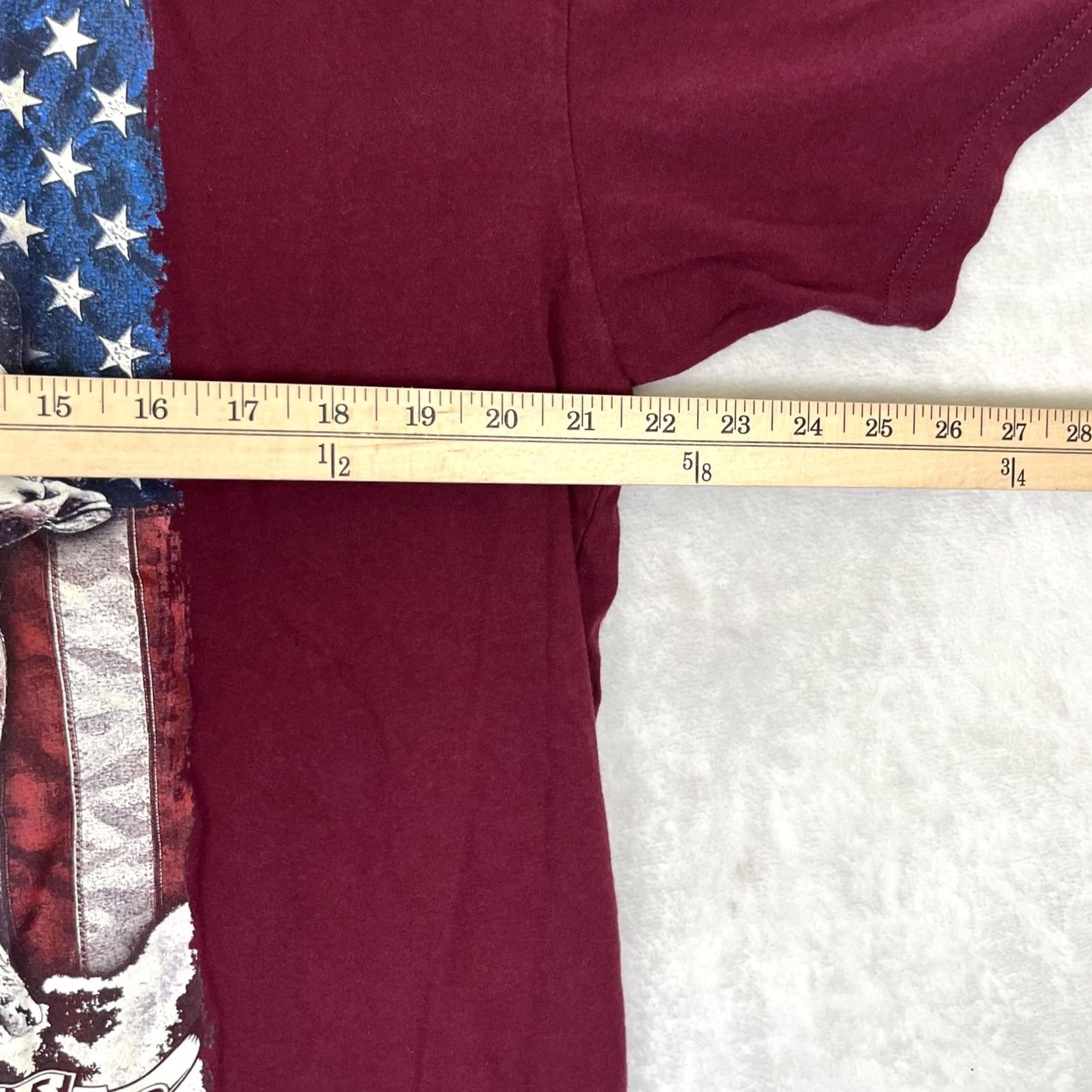 Vintage PBR Rockbar & Grill T-Shirt Mens XL Red Bull Rider Flag Rodeo Las Vegas Graphic Size US XL / EU 56 / 4 - 5 Thumbnail
