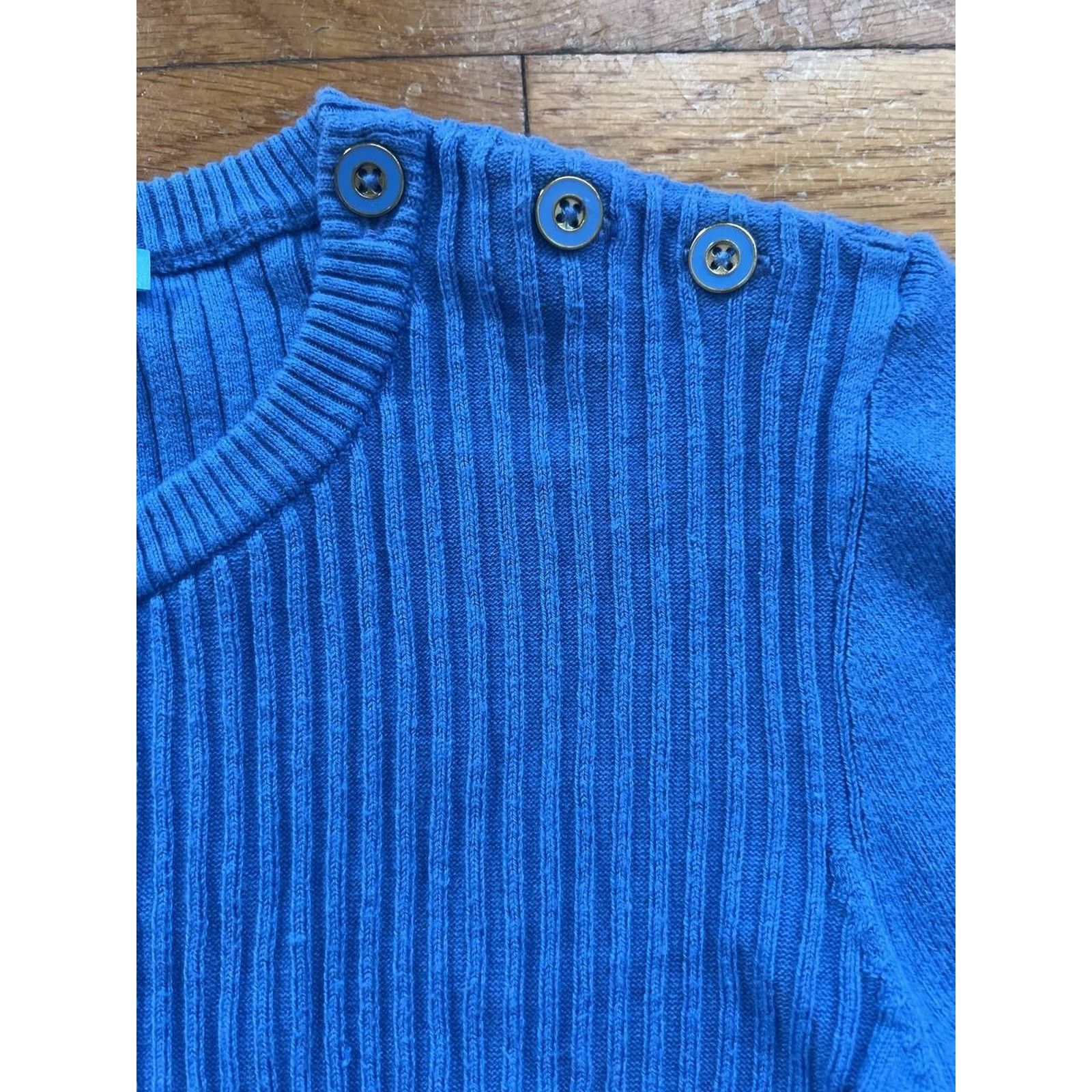 J.McLaughlin J Mclaughlin Seaspray Sweater Blue Medium A001691 Size M / US 6-8 / IT 42-44 - 6 Thumbnail