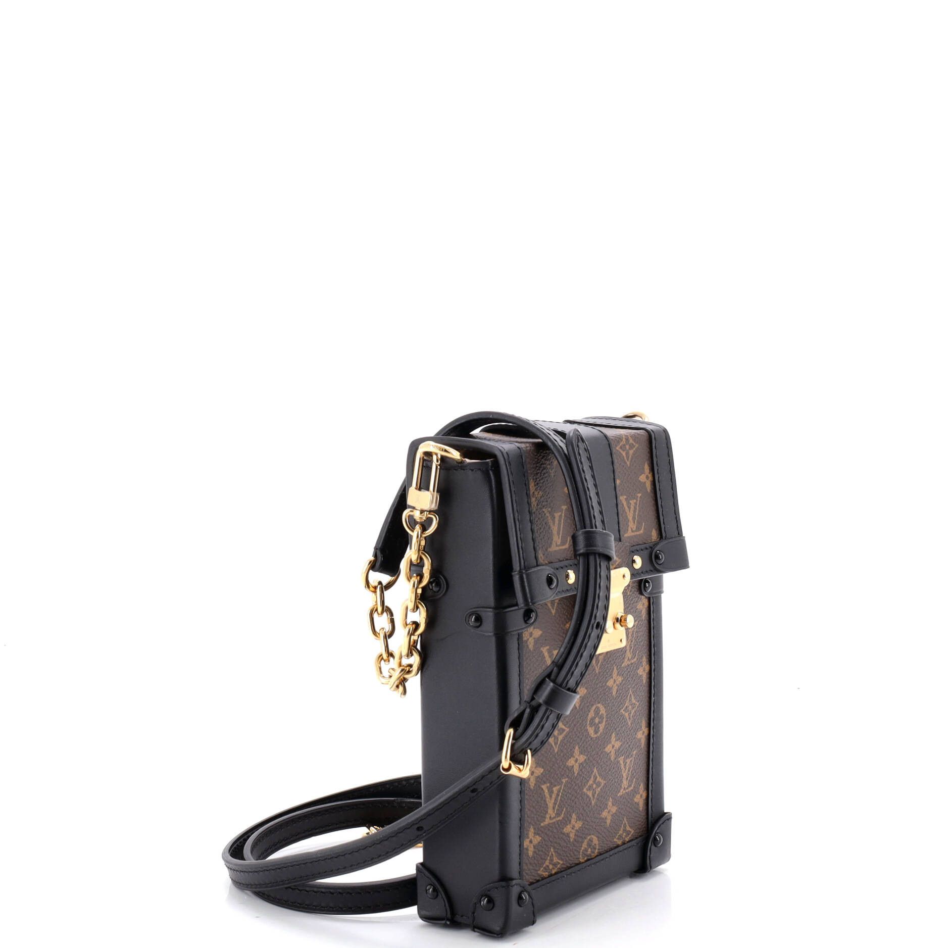Louis Vuitton Vertical Trunk Pochette Monogram Canvas Size ONE SIZE - 1 Thumbnail