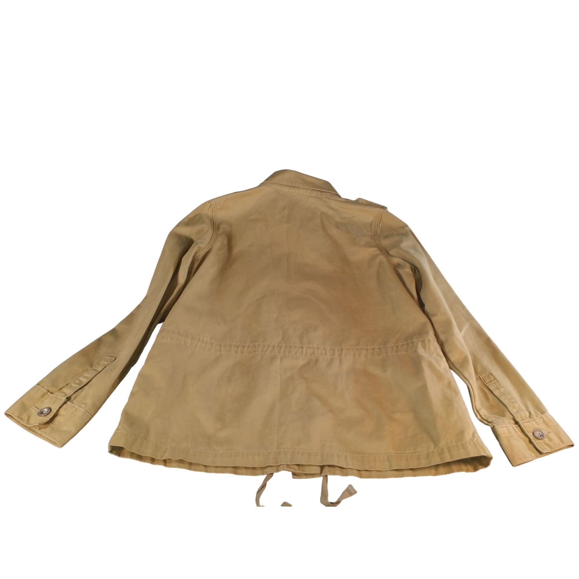 Levi's Levis Military Jacket Women Sz M Tan Utility Casual Outdoors Size M / US 6-8 / IT 42-44 - 7 Thumbnail