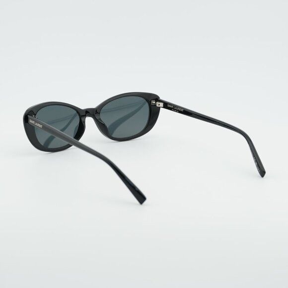 Saint Laurent Paris Saint Laurent SL 822 001 Sunglasses Shiny Black Cat Eye Size ONE SIZE - 10 Thumbnail