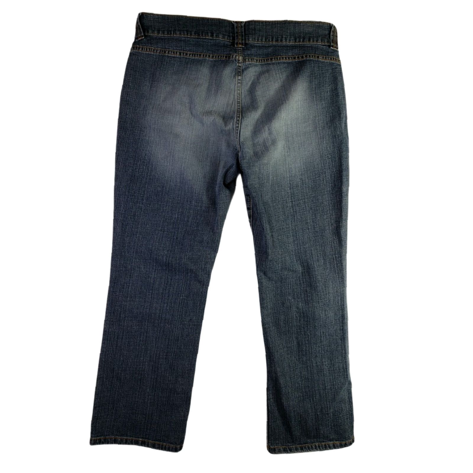 Vintage Arizona Jean Co. Womens Jeans 32x25 Bootcut Medium Wash Hipster Denim Blue Size 11 Regular Waist 32 Inseam 25 Z Size 27" / US 4 / IT 40 - 2 Thumbnail