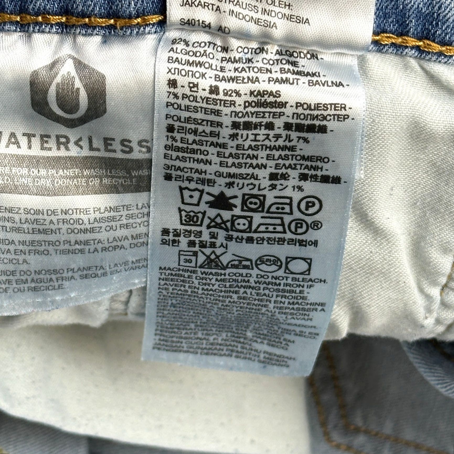 Levi's Levis 541 Jeans Mens 42x30 42x29 Athletic Taper Stretch Denim Medium Wash Casual Size US 42 / EU 58 - 7 Thumbnail